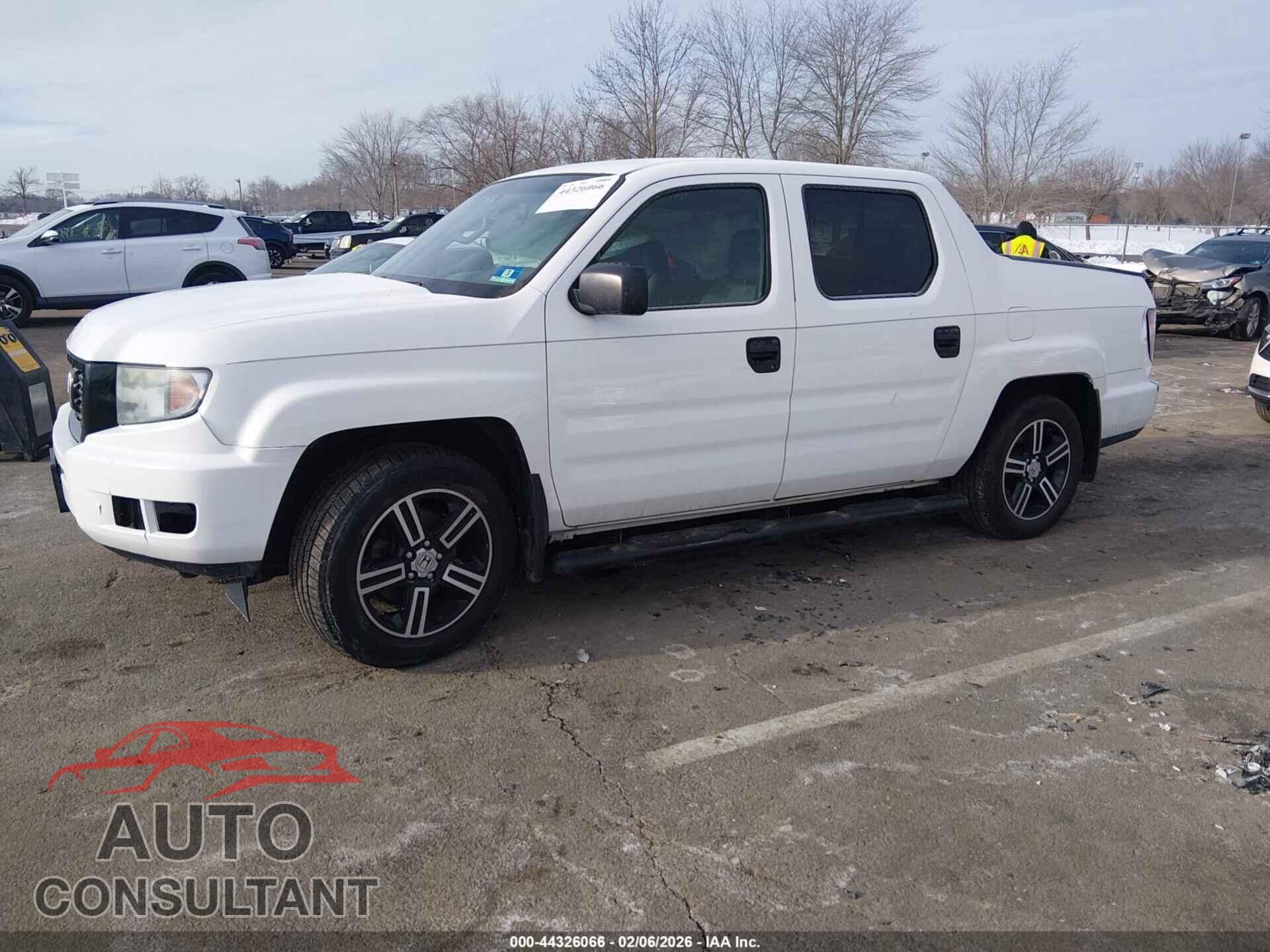 HONDA RIDGELINE 2012 - 5FPYK1F75CB454068
