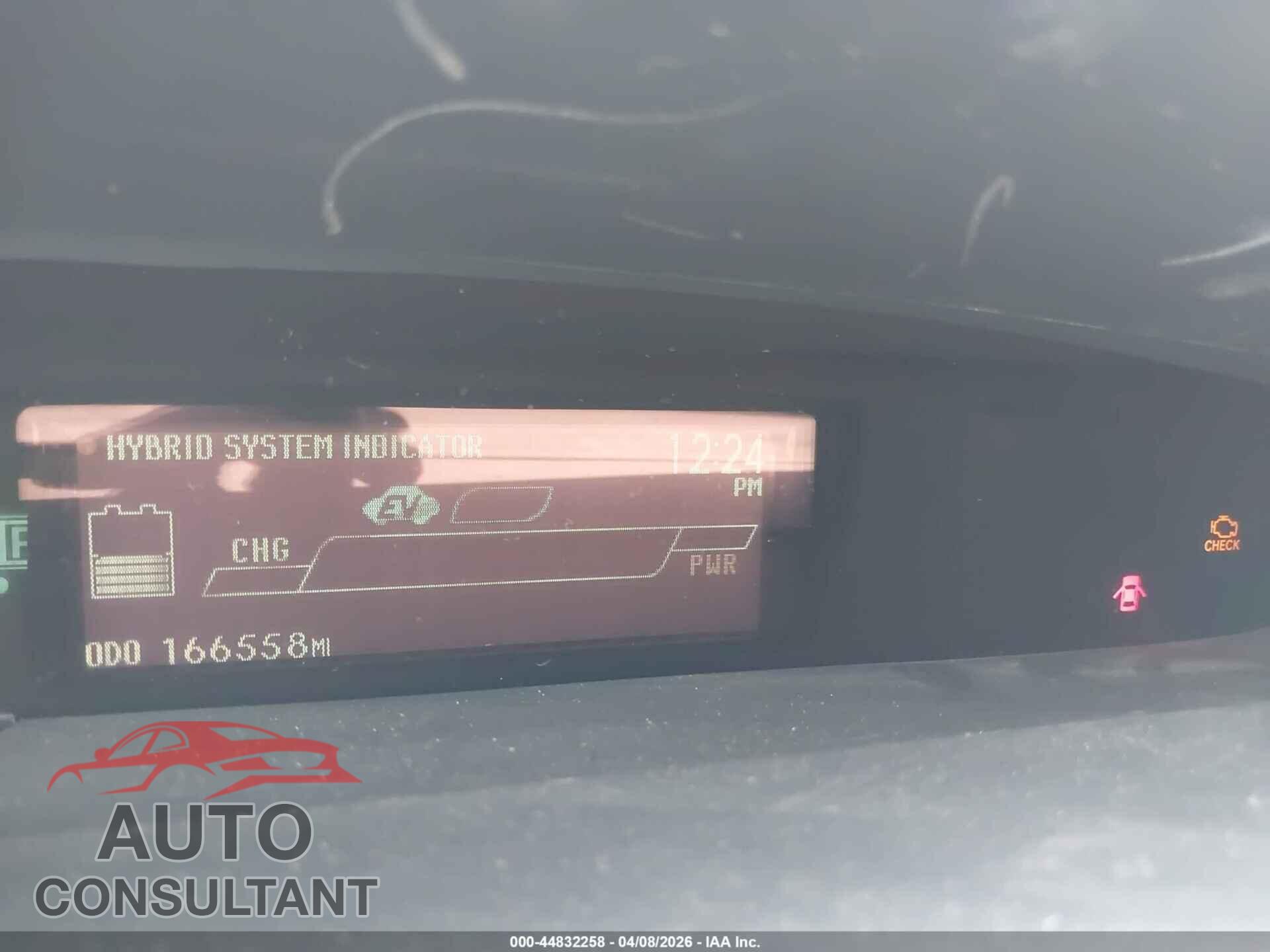 TOYOTA PRIUS 2013 - JTDKN3DU4D5552425