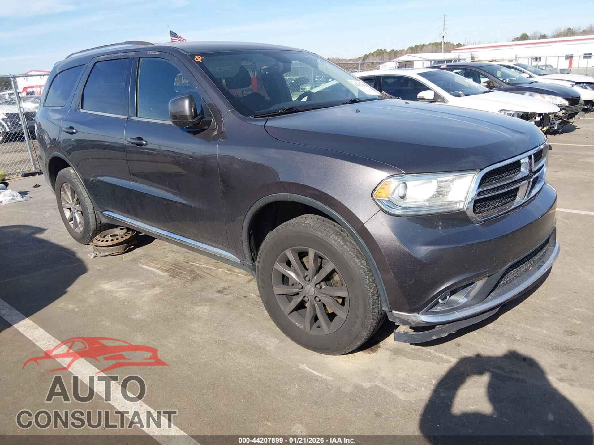 DODGE DURANGO 2017 - 1C4RDJAG0HC839752