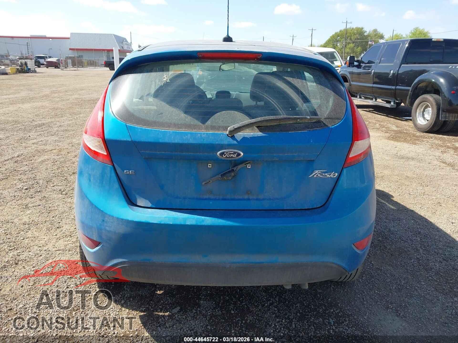 FORD FIESTA 2012 - 3FADP4EJ5CM199057