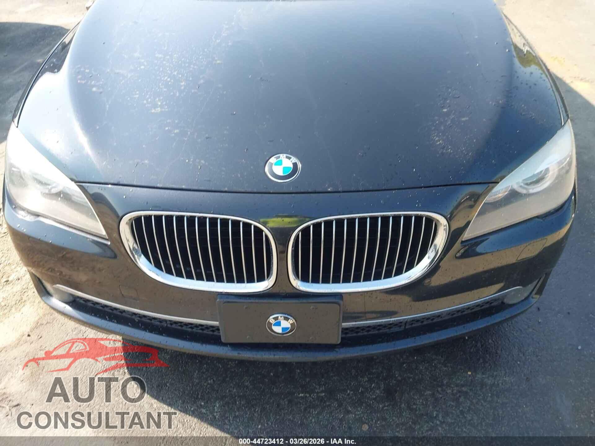 BMW 740LI 2012 - WBAKB4C51CC576360