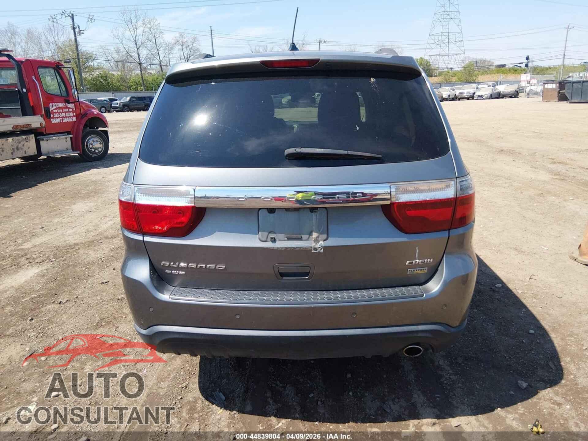 DODGE DURANGO 2012 - 1C4RDJDG1CC317720