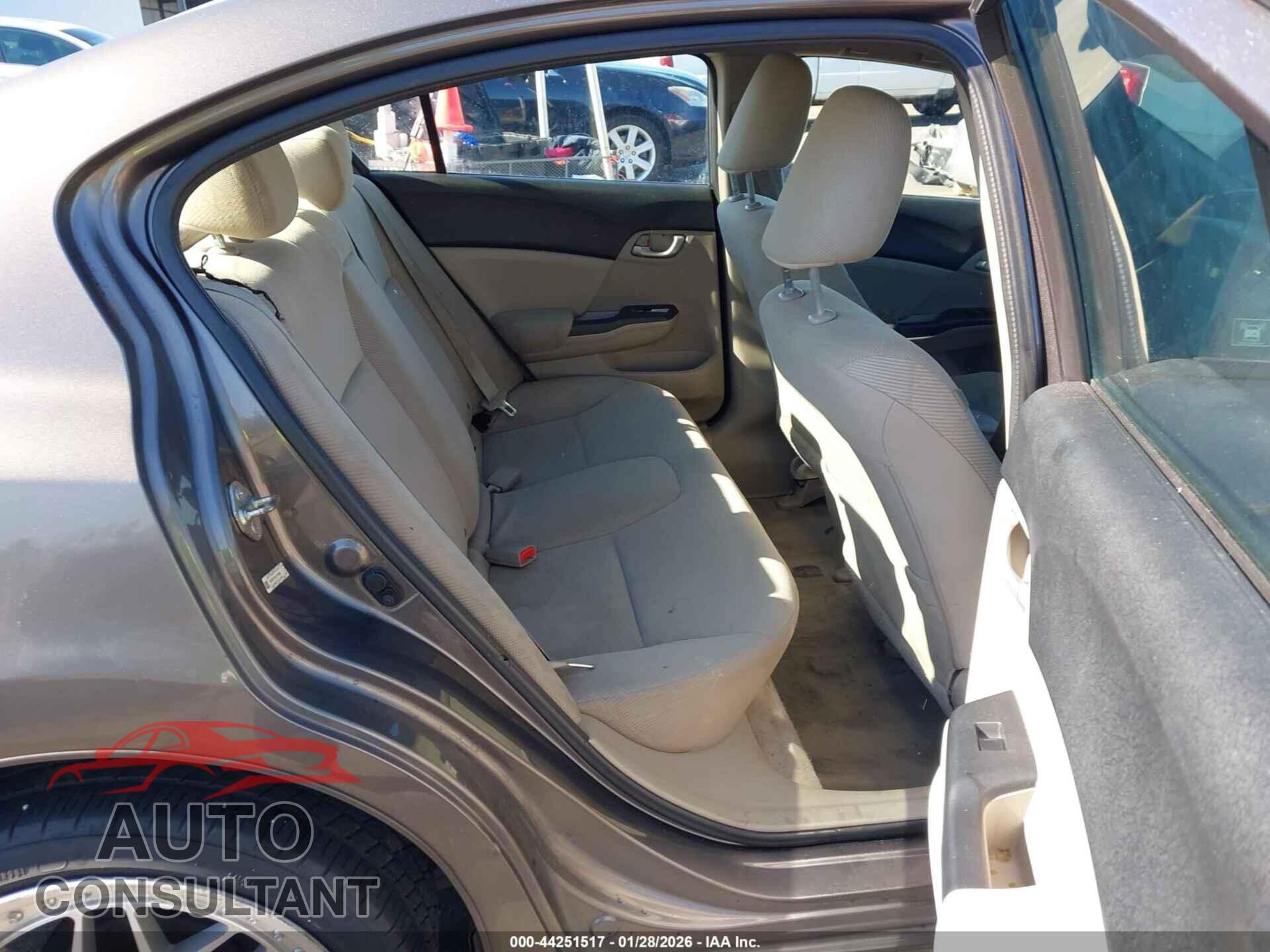 HONDA CIVIC 2012 - 19XFB2F57CE079200