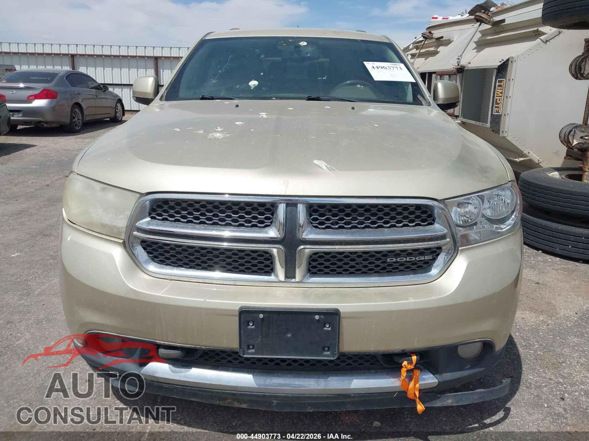 DODGE DURANGO 2012 - 1C4SDJDT6CC181535