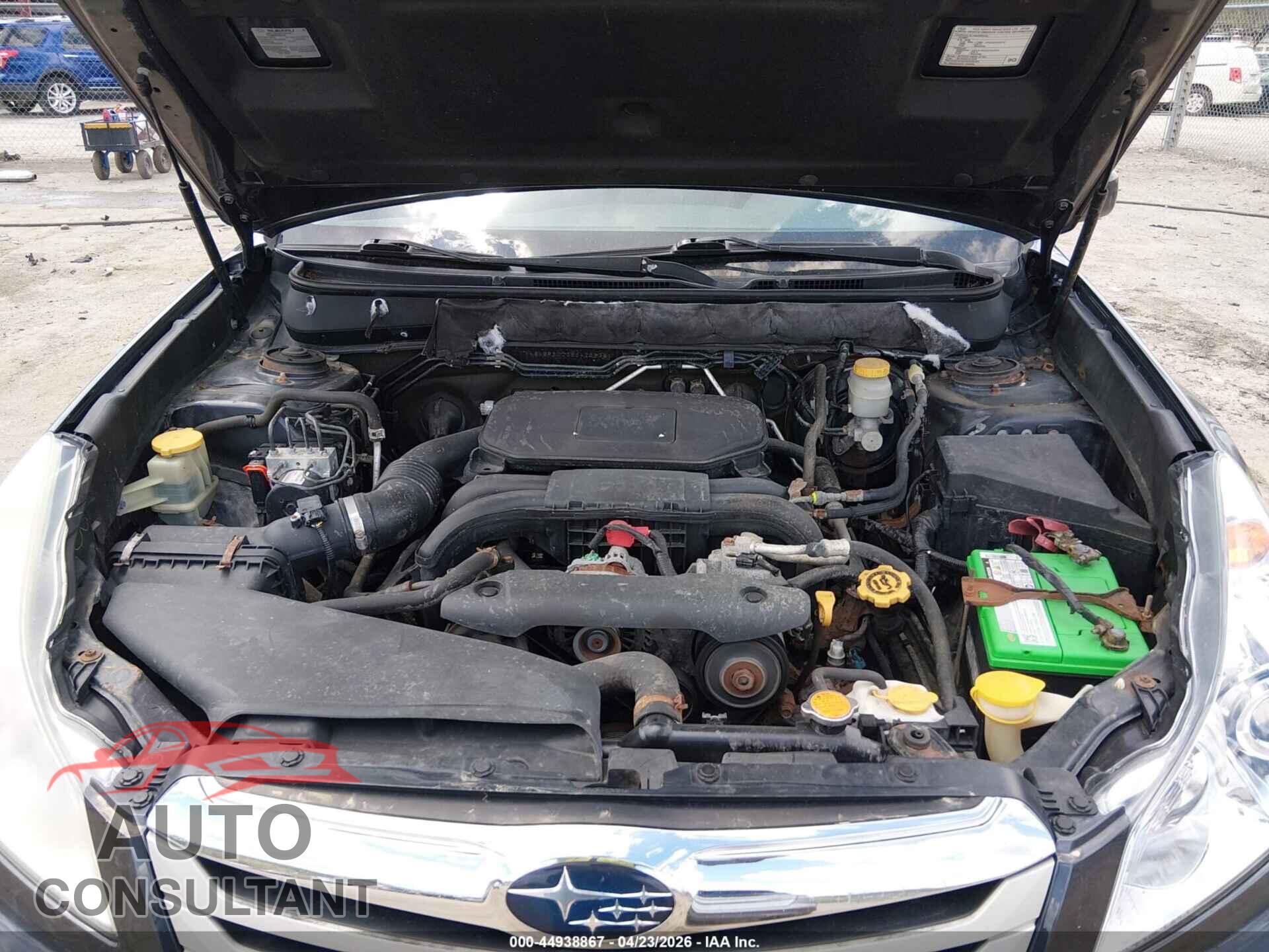 SUBARU OUTBACK 2011 - 4S4BRBCC3B3425838