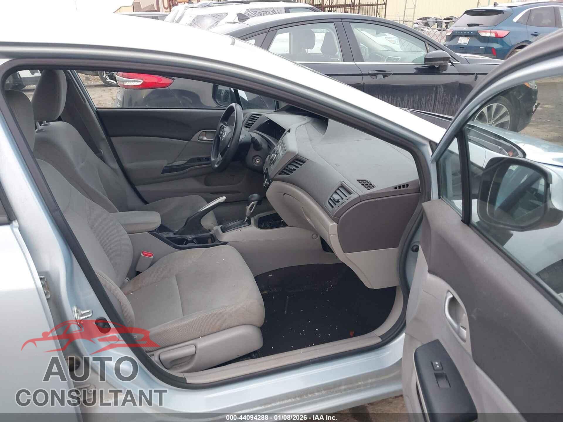 HONDA CIVIC 2012 - 2HGFB2F54CH522246