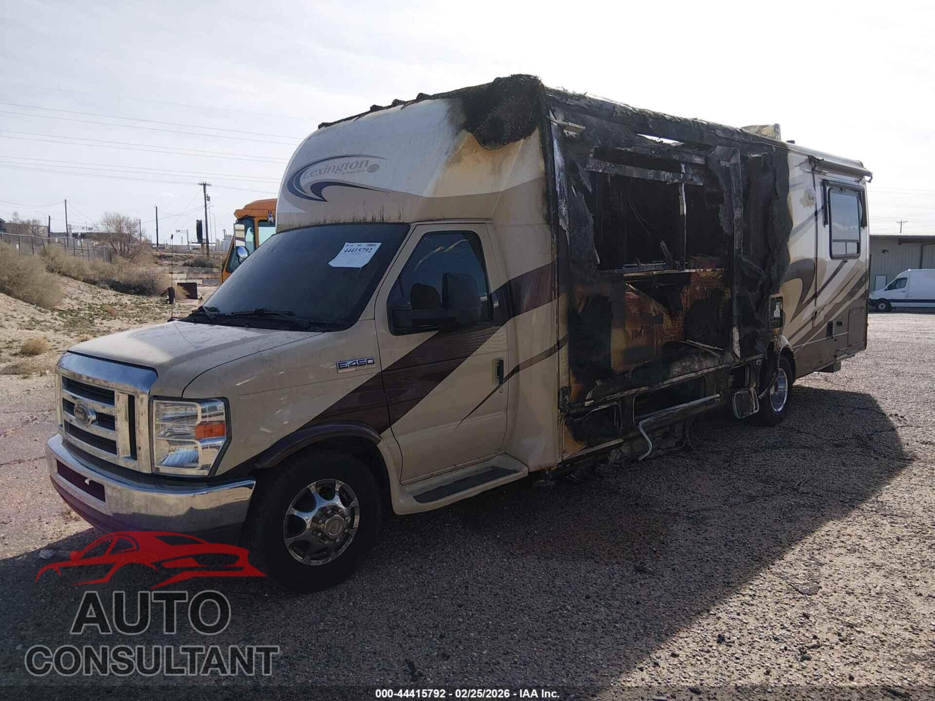 FORD E-450 CUTAWAY 2013 - 1FDXE4FSXDDA44372