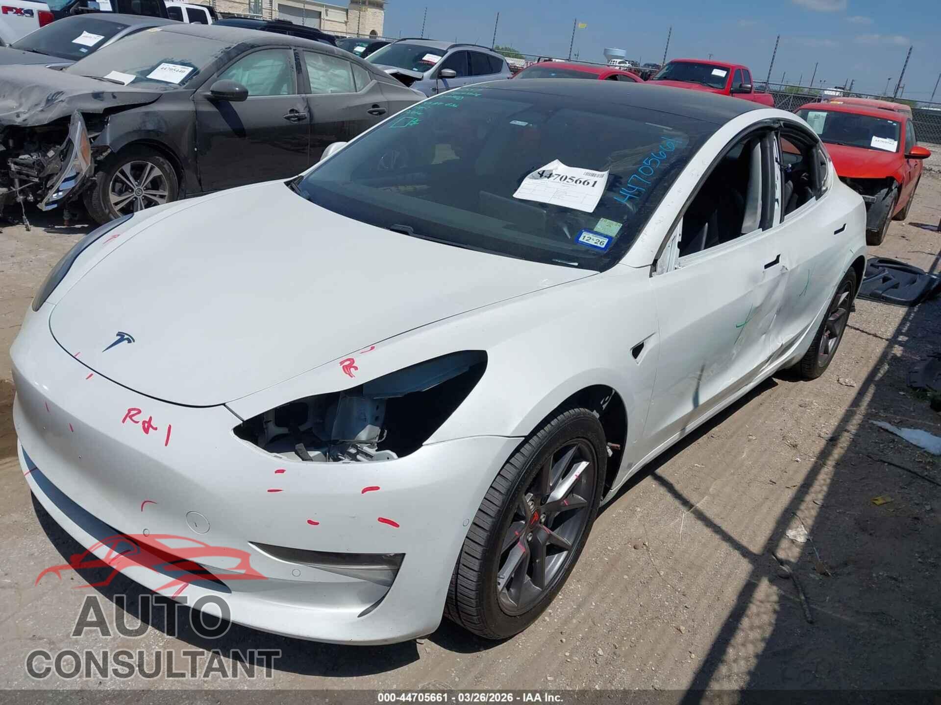 TESLA MODEL 3 2021 - 5YJ3E1EB9MF032578