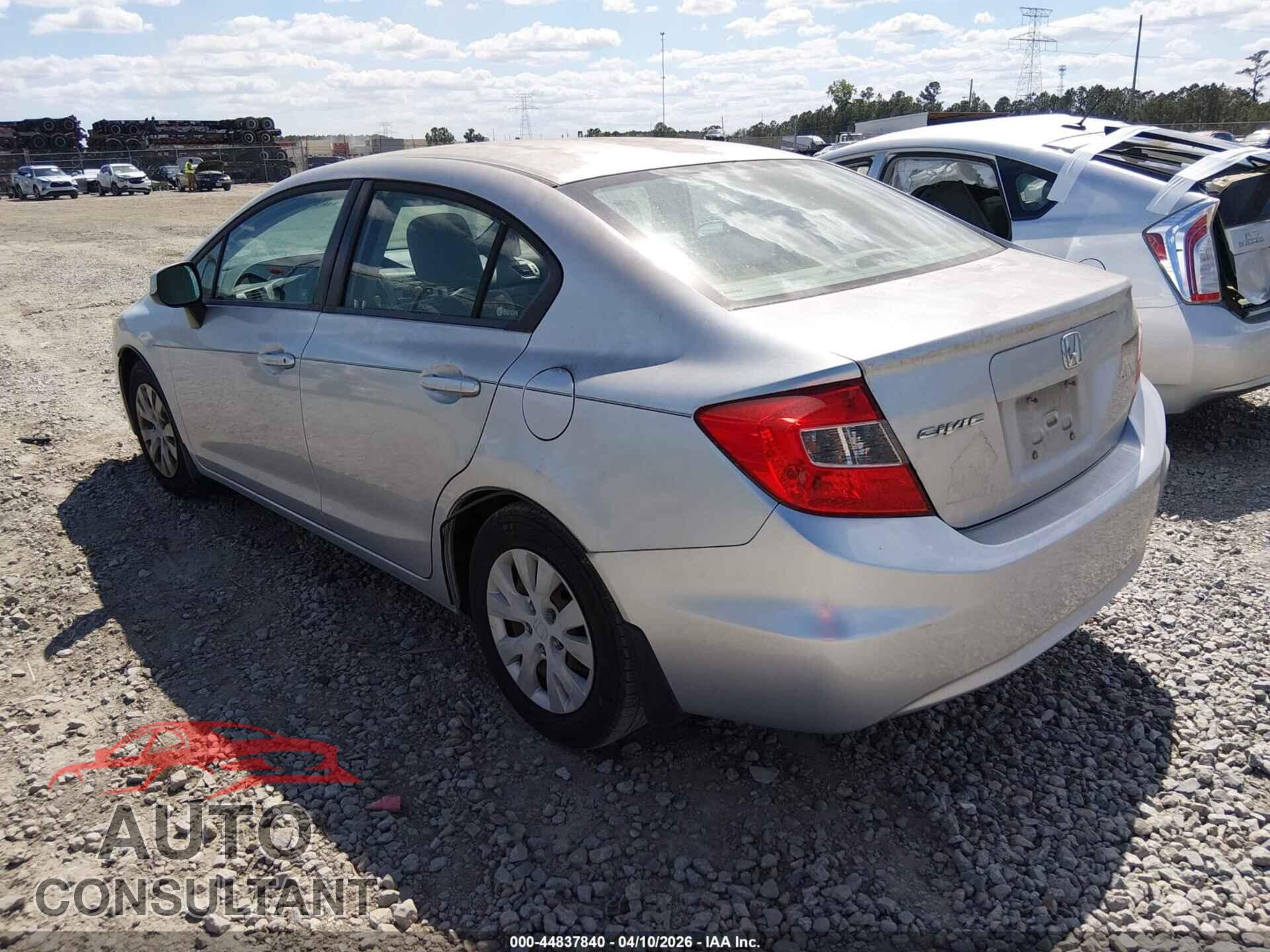 HONDA CIVIC 2012 - 2HGFB2F57CH304026