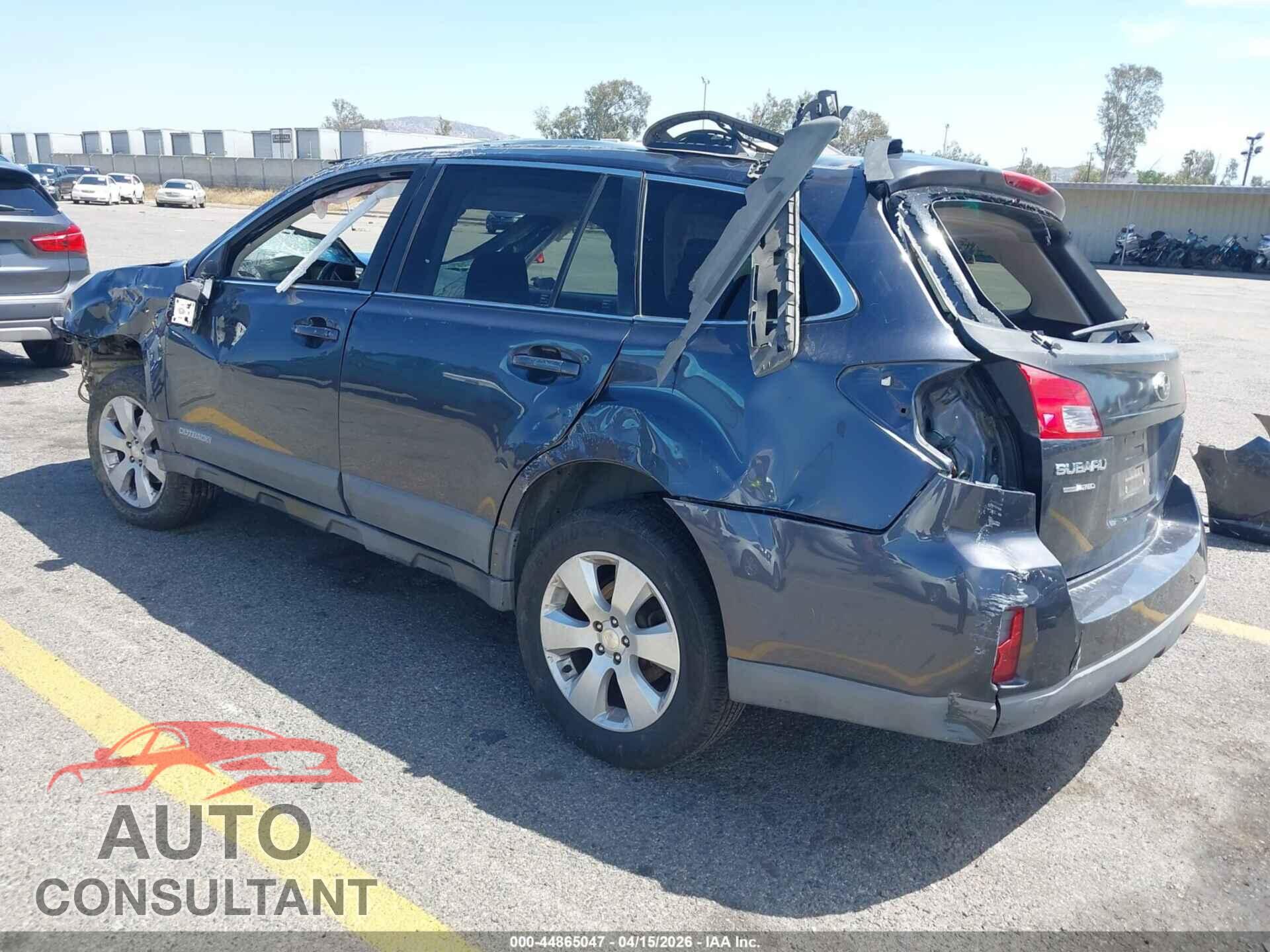 SUBARU OUTBACK 2012 - 4S4BRCCC2C3291928