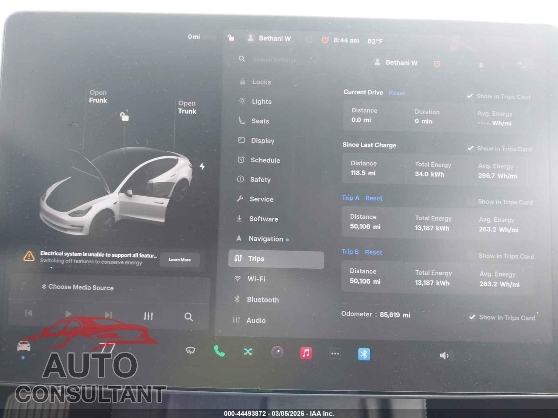 TESLA MODEL 3 2021 - 5YJ3E1EB0MF858395