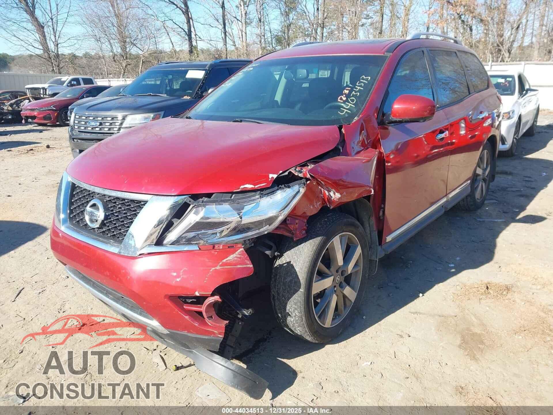 NISSAN PATHFINDER 2014 - 5N1AR2MN6EC717371