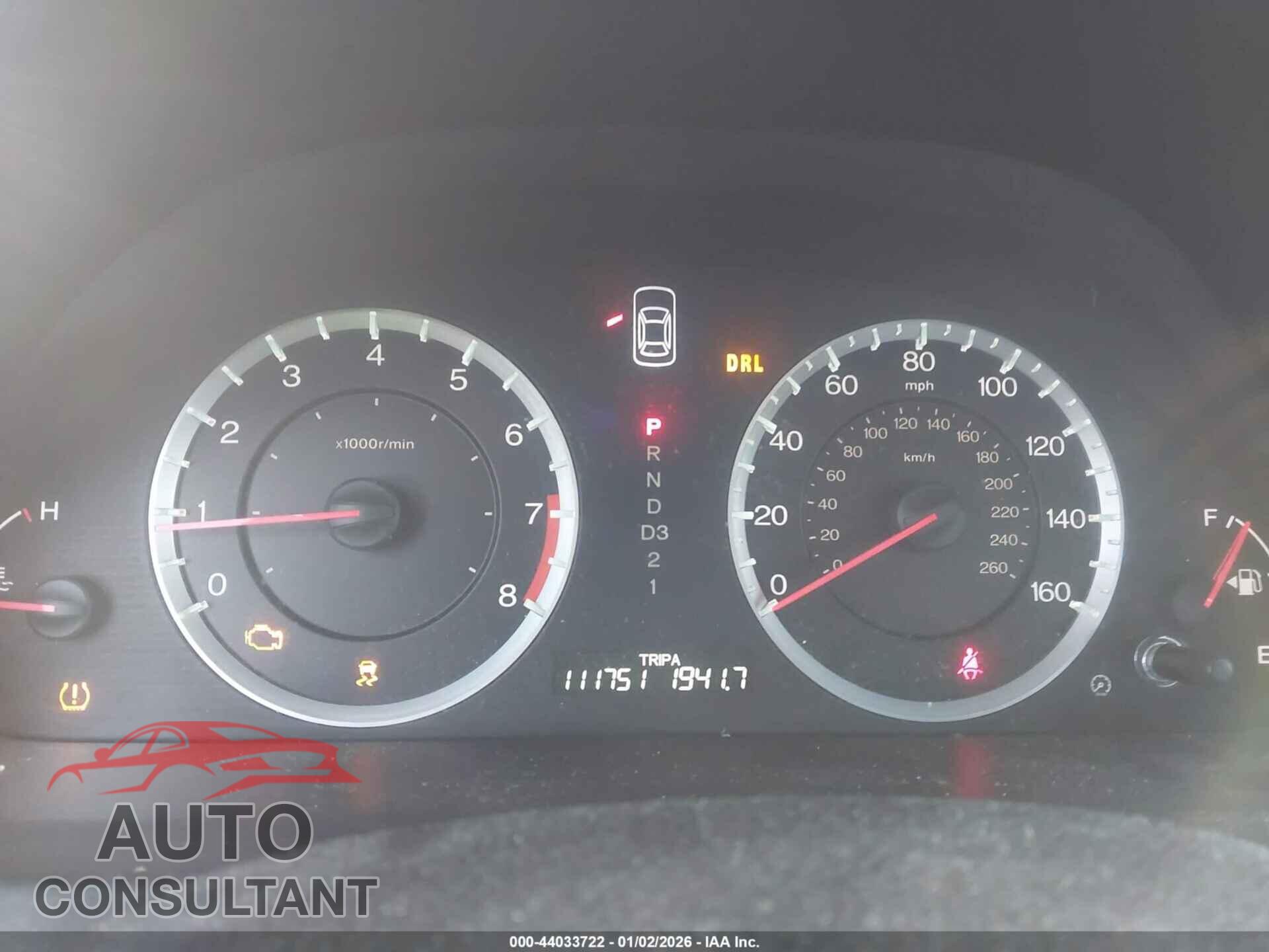 HONDA ACCORD 2012 - 1HGCP2F61CA012335