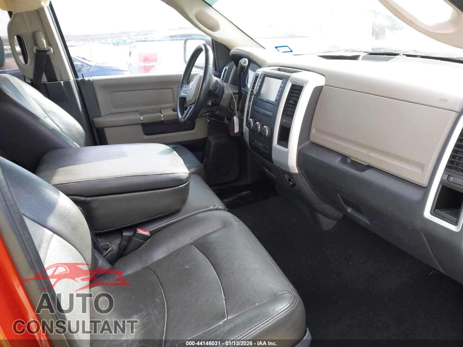DODGE RAM 1500 2009 - 1D3HB13T29S737962