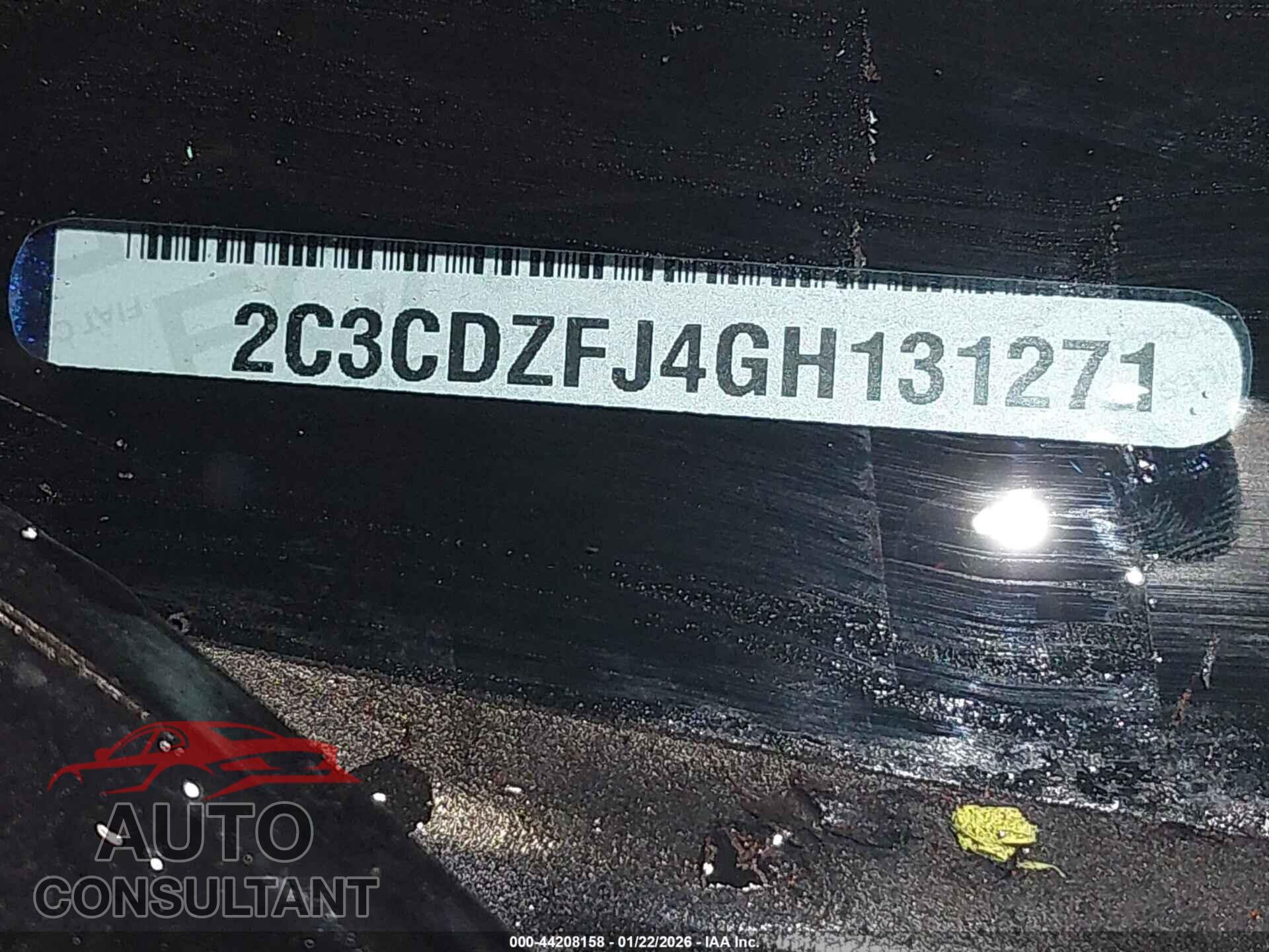 DODGE CHALLENGER 2016 - 2C3CDZFJ4GH131271