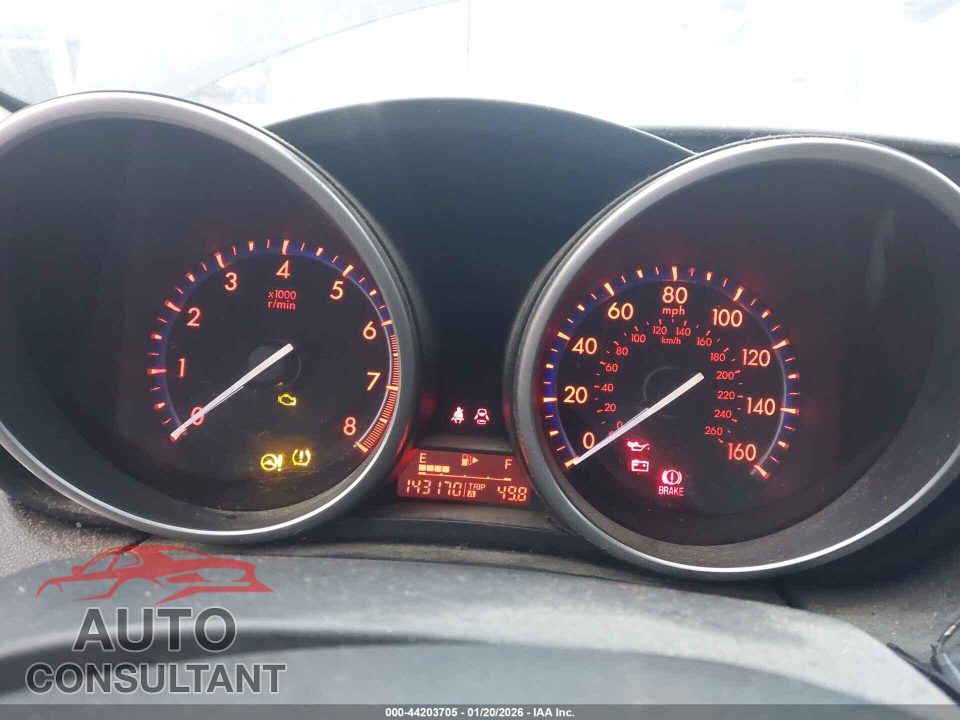 MAZDA MAZDA3 2010 - JM1BL1S61A1102636