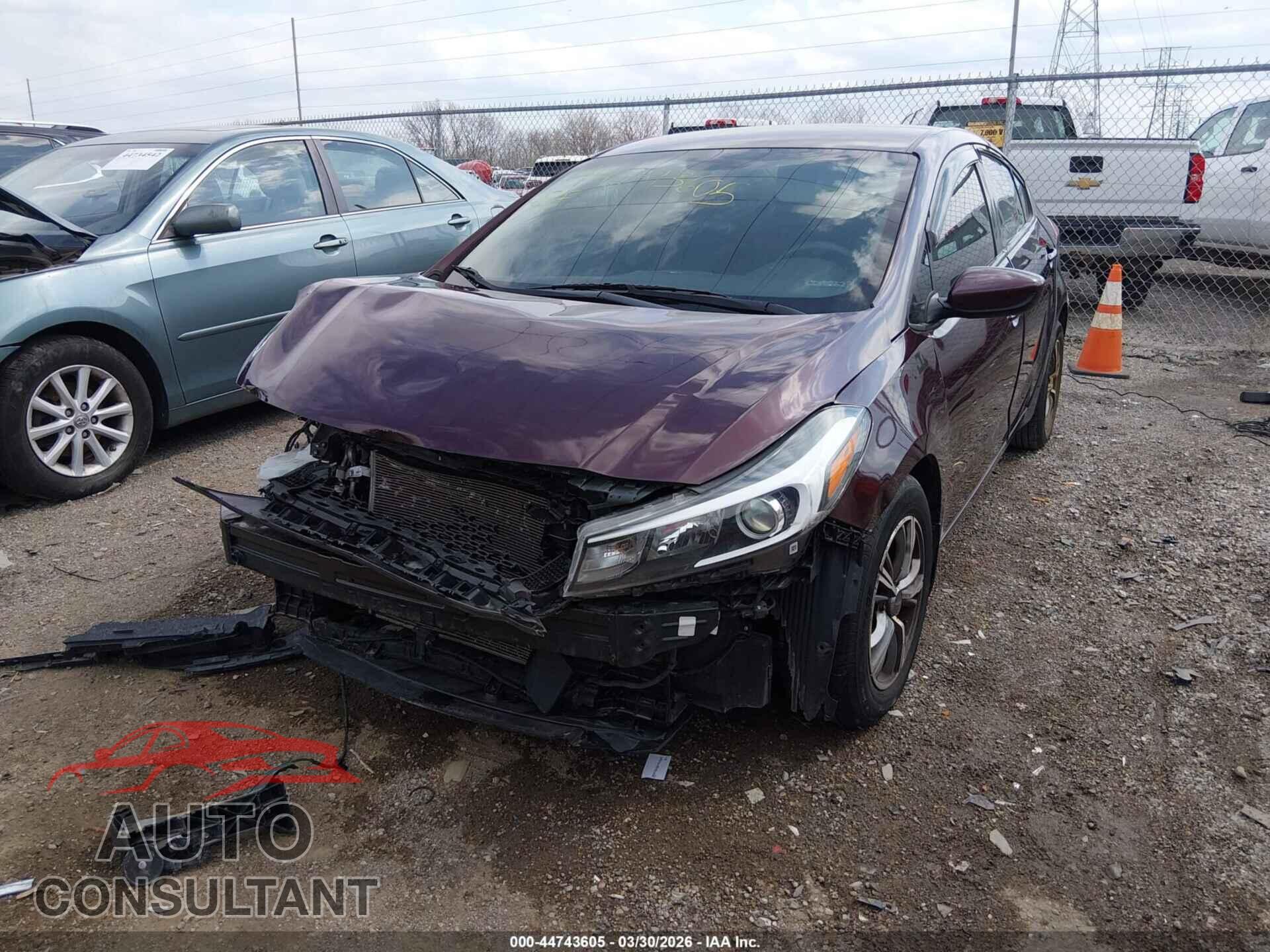 KIA FORTE 2017 - 3KPFK4A79HE127646