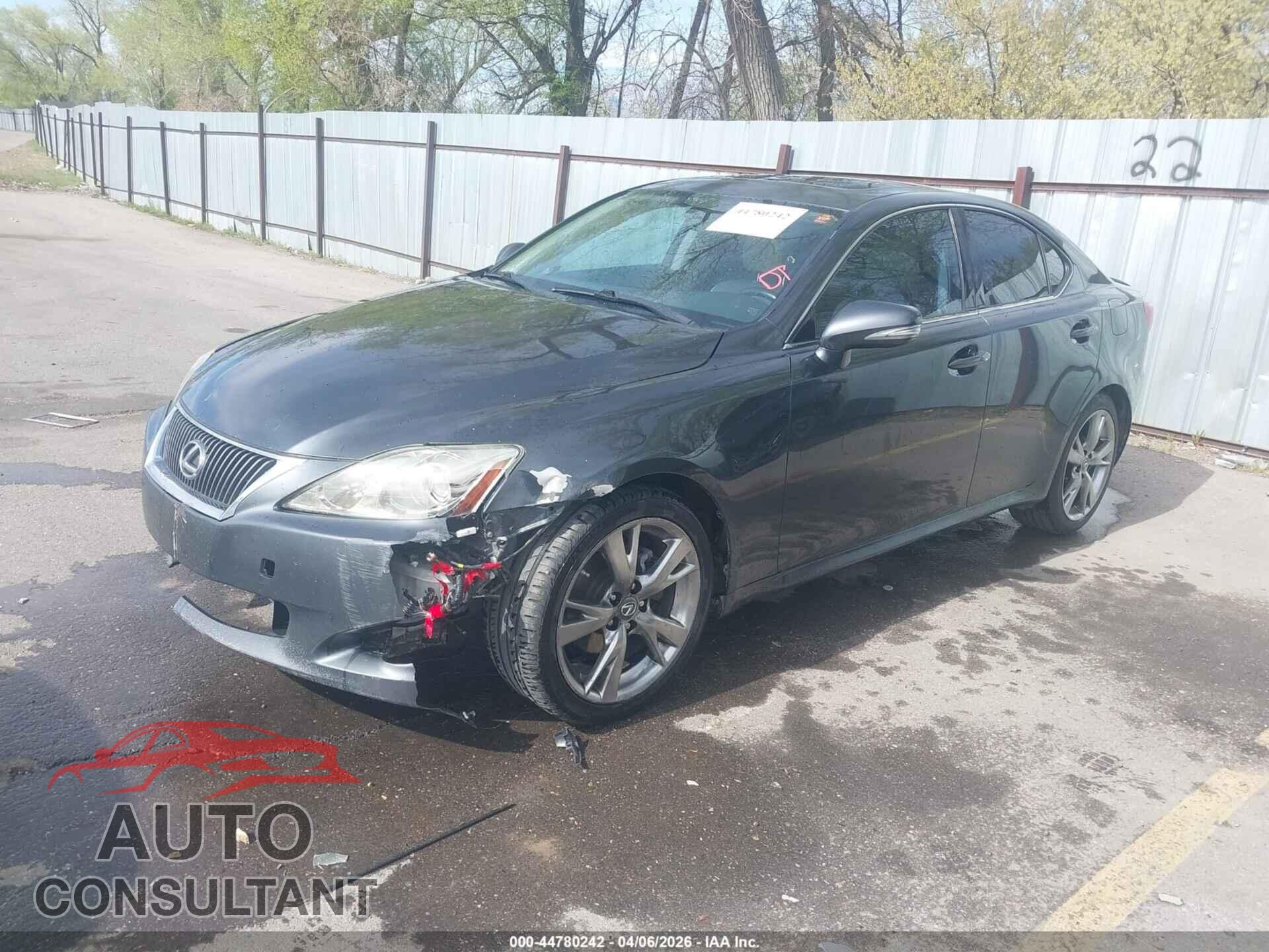 LEXUS IS 250 2009 - JTHBK262X95089761