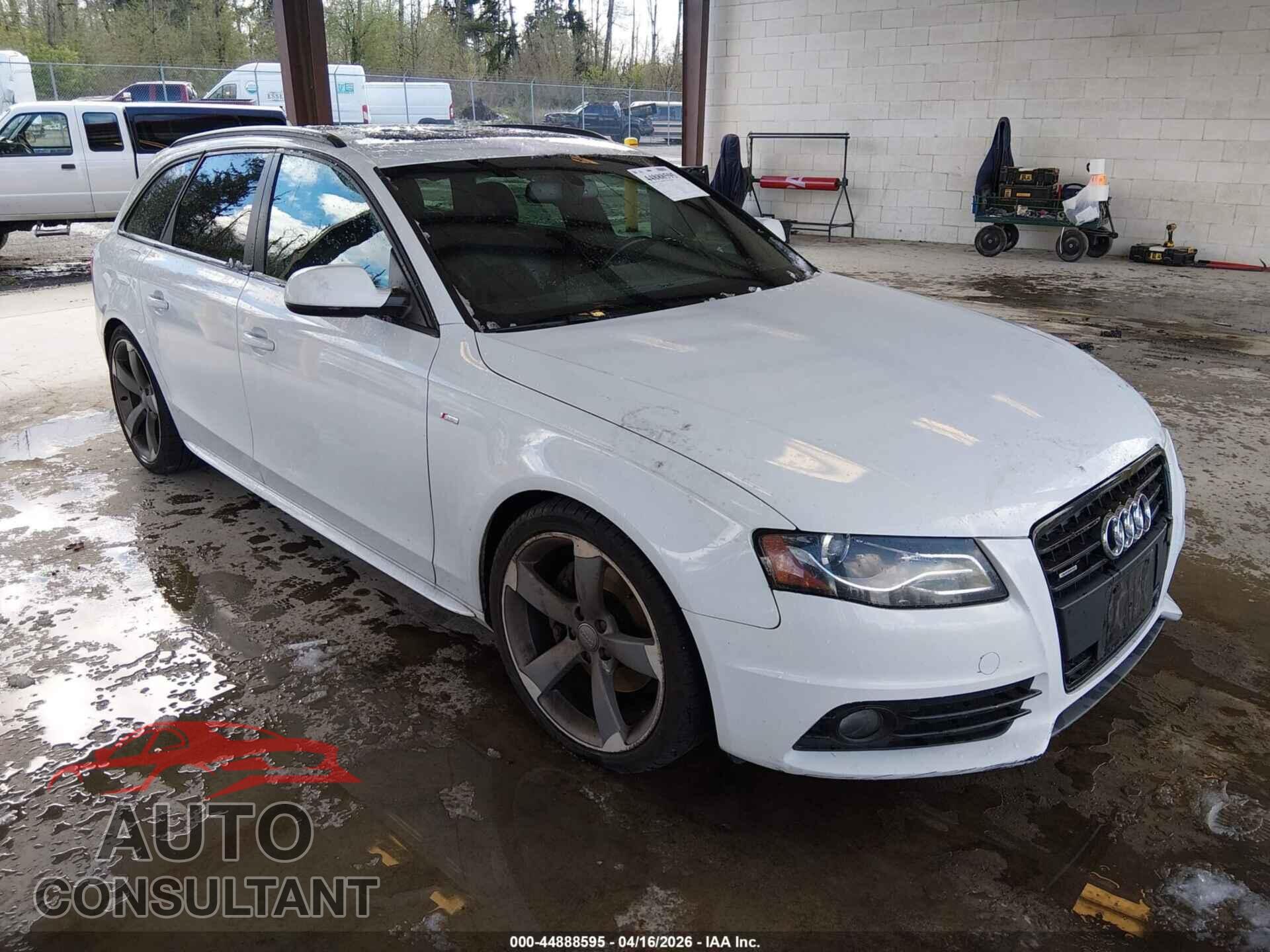 AUDI A4 2012 - WAU4FAFL0CA113367