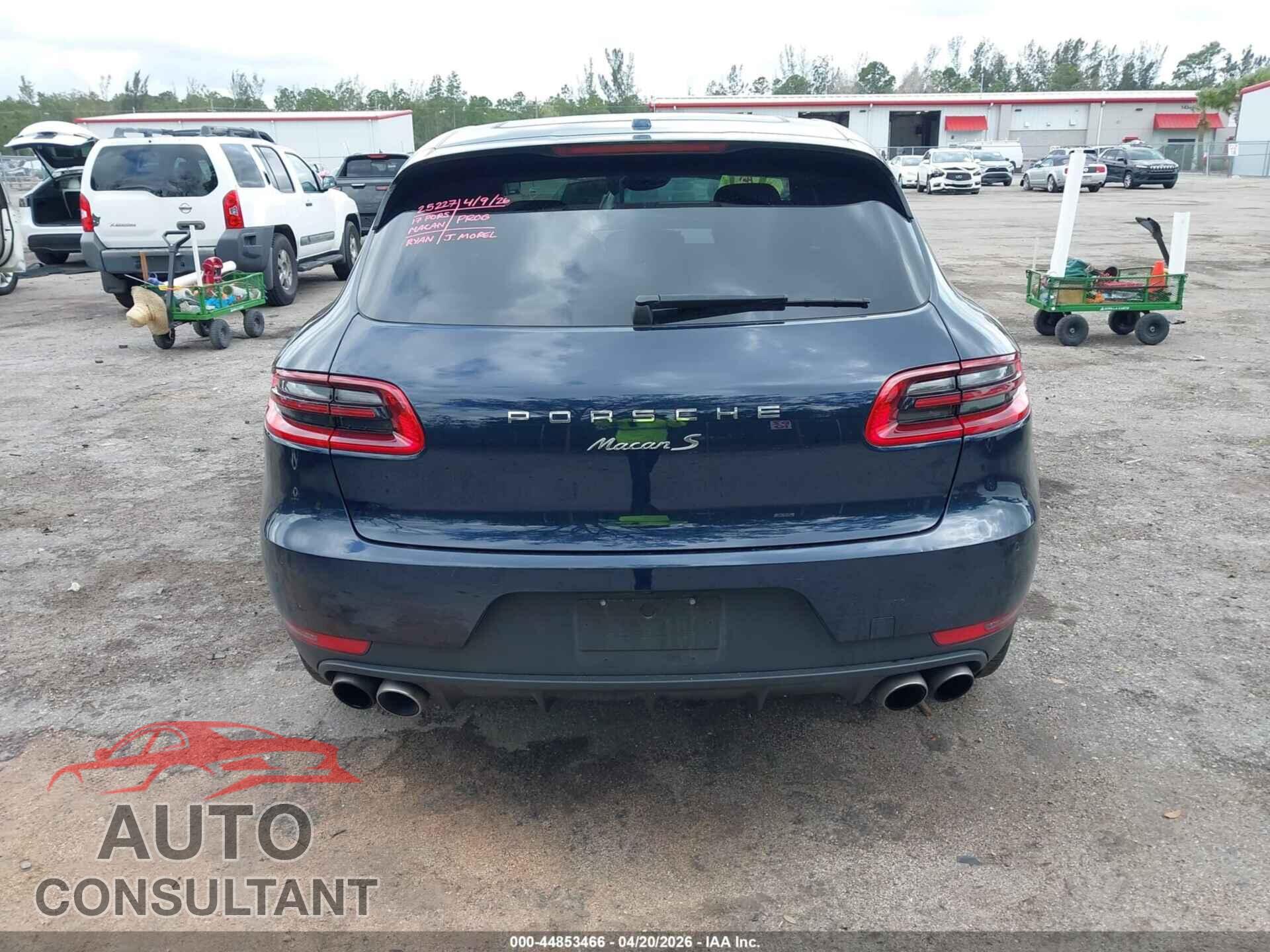 PORSCHE MACAN 2017 - WP1AB2A52HLB20962