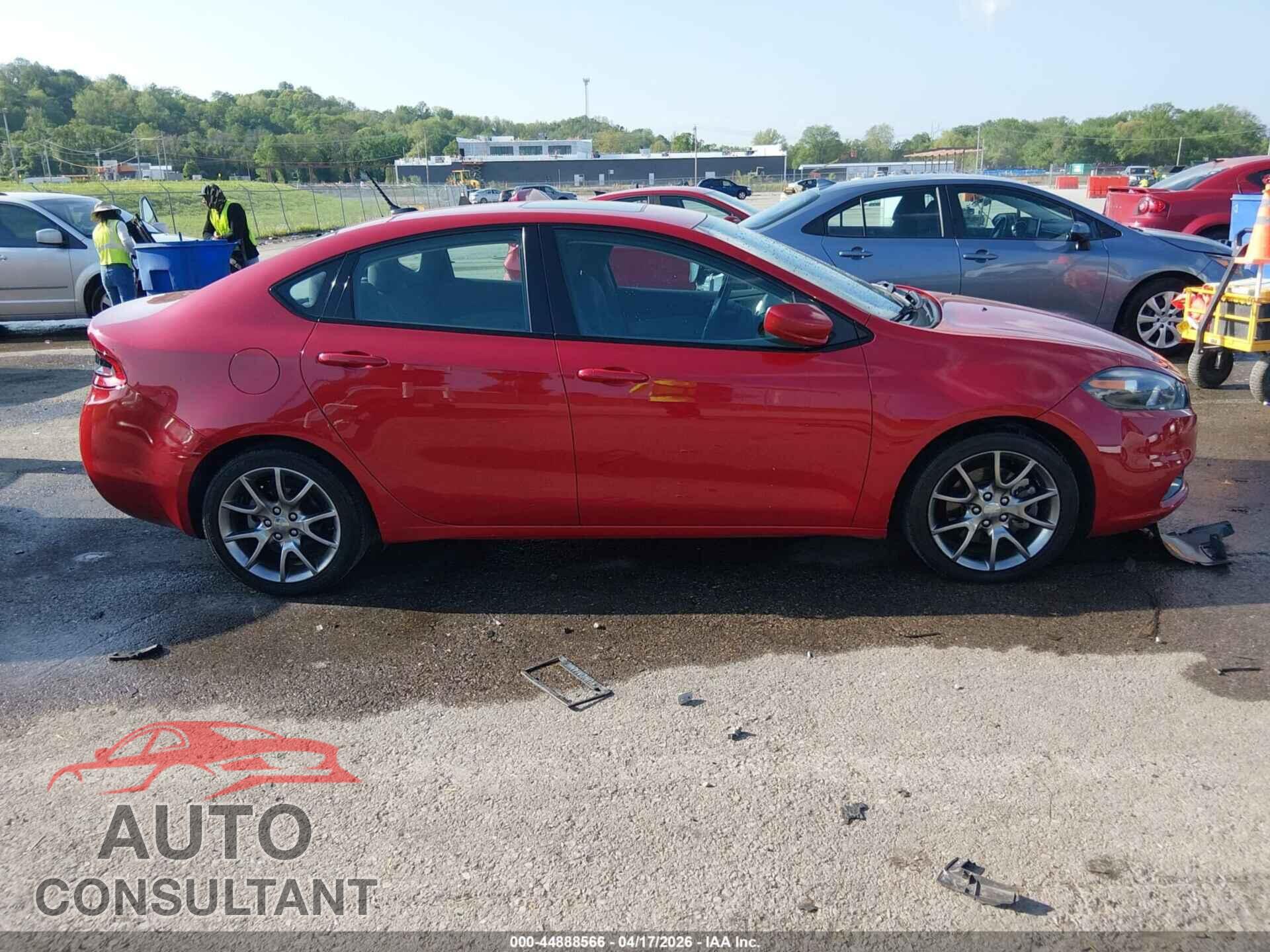 DODGE DART 2013 - 1C3CDFBH3DD691597