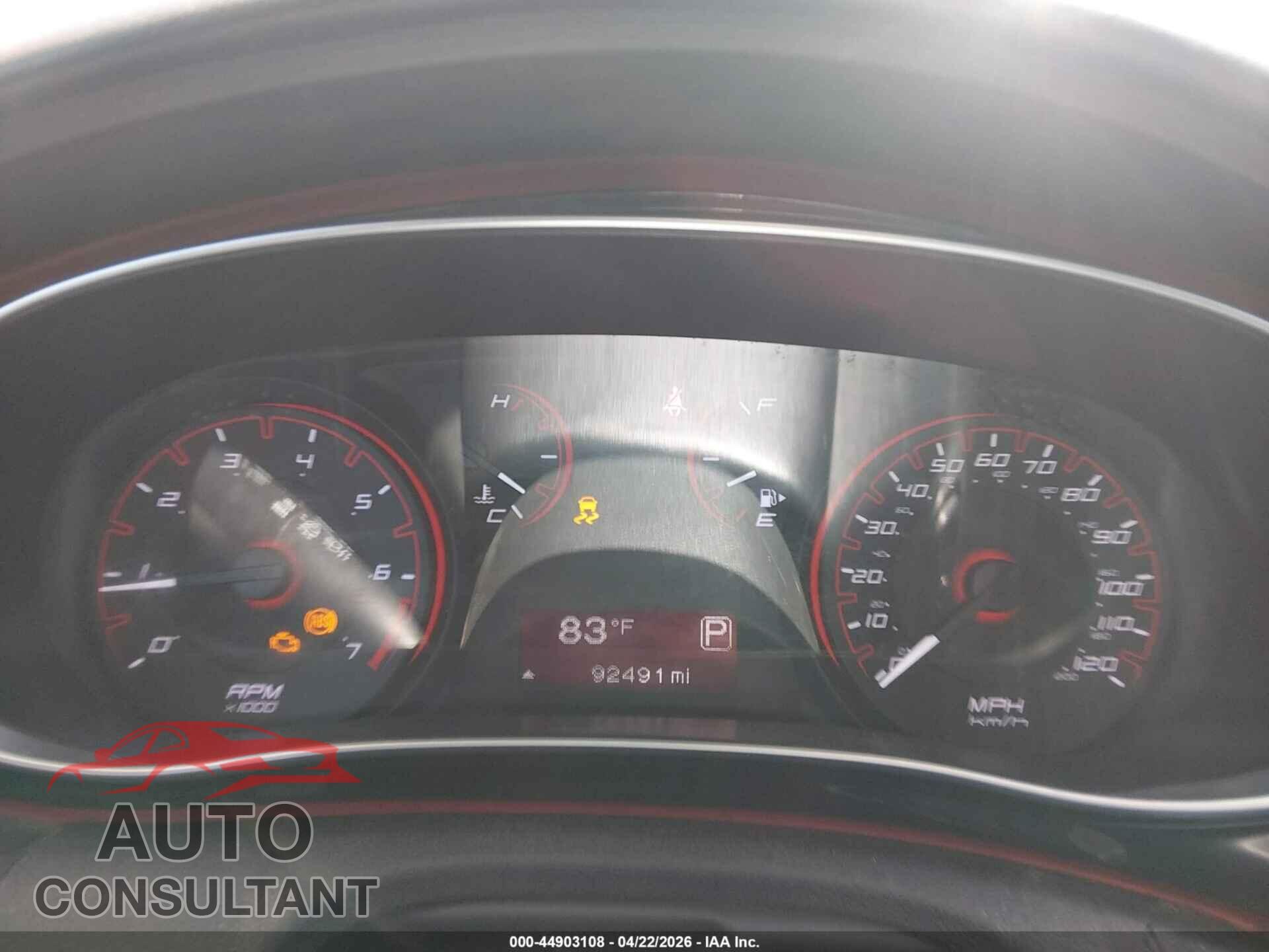 DODGE DART 2016 - 1C3CDFBB5GD689916