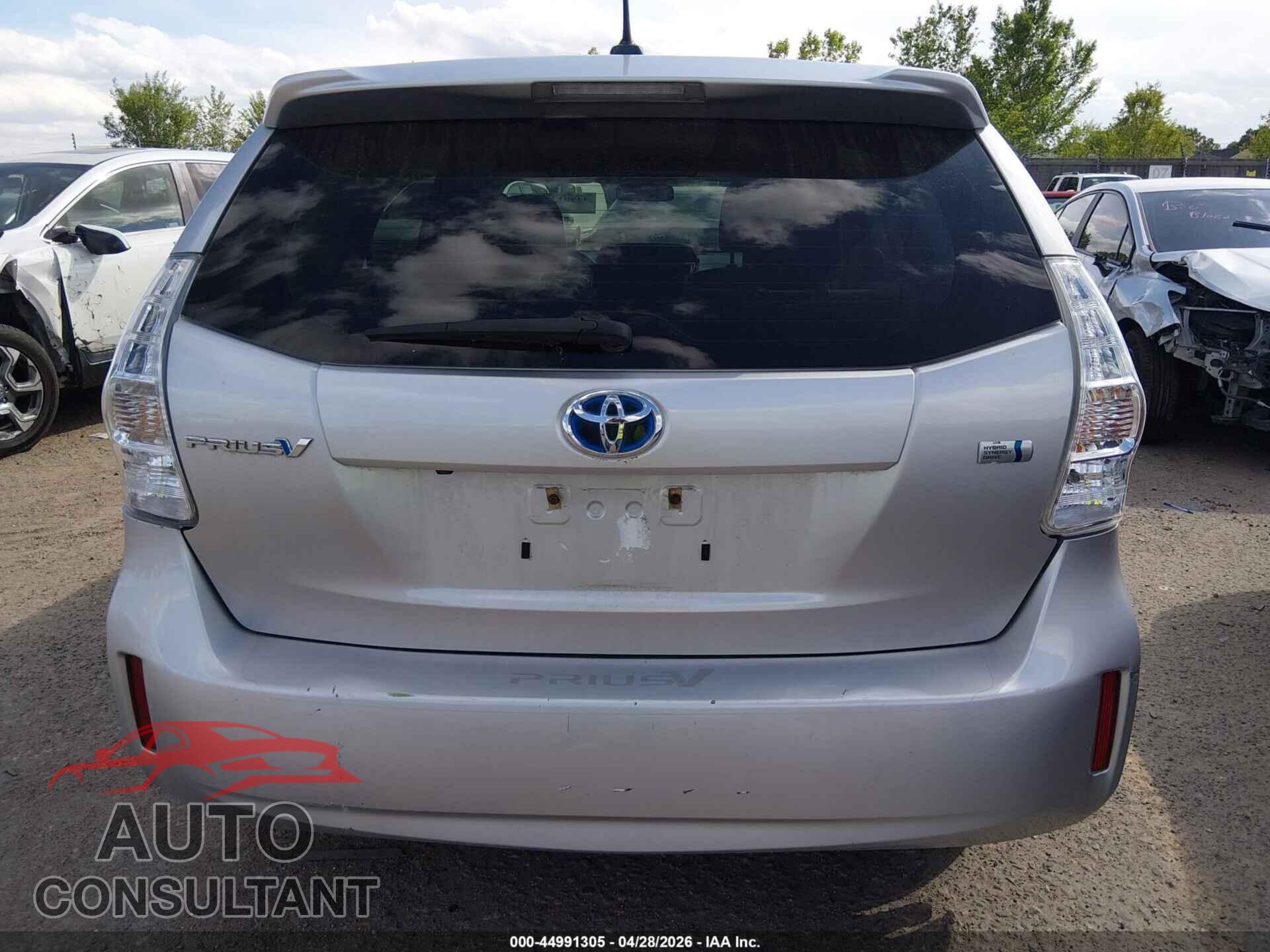 TOYOTA PRIUS V 2013 - JTDZN3EU5D3278015