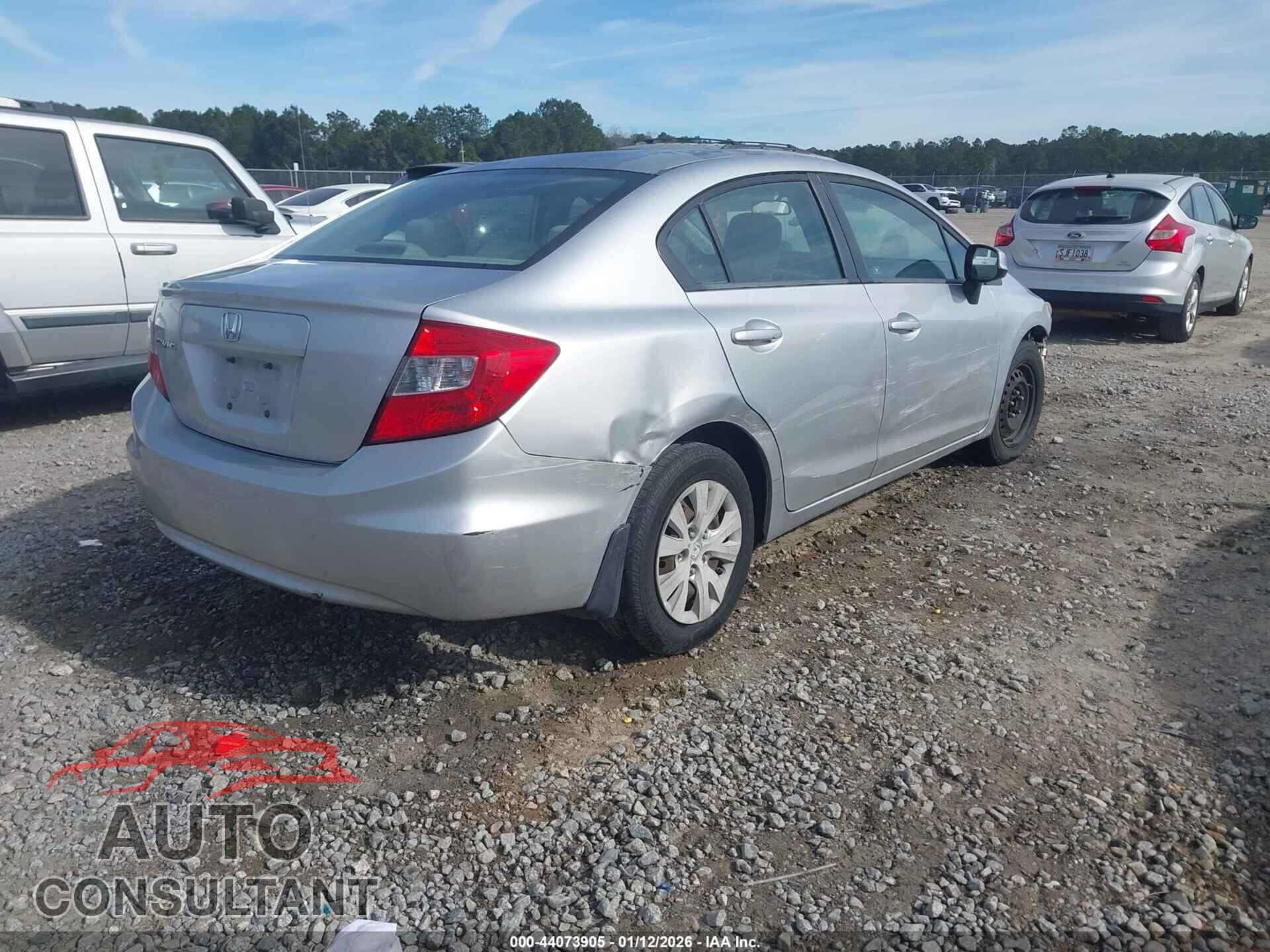 HONDA CIVIC 2012 - 19XFB2F53CE036697