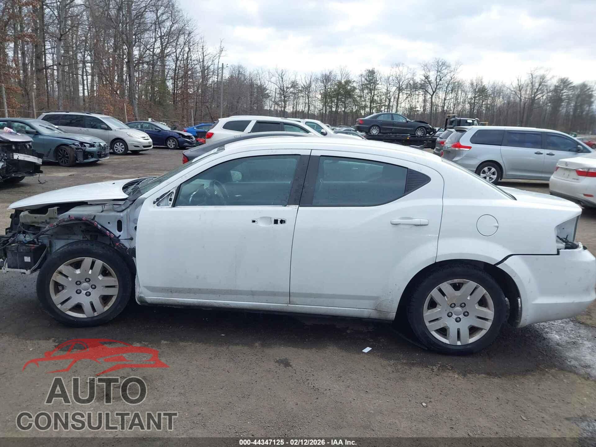 DODGE AVENGER 2013 - 1C3CDZAB5DN690783