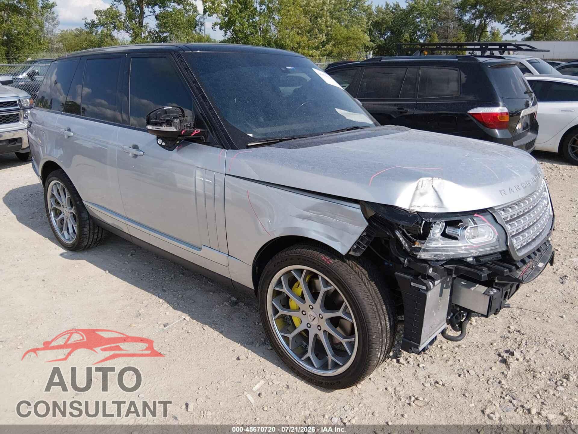 LAND ROVER RANGE ROVER 2013 - SALGS2EF3DA114441