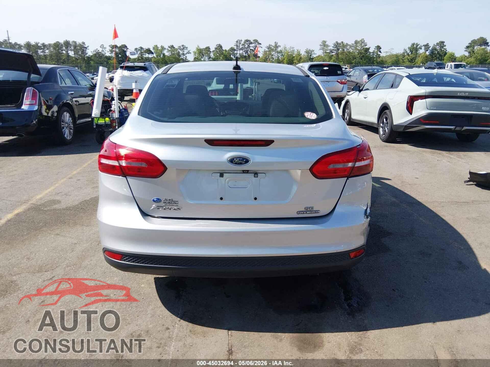 FORD FOCUS 2016 - 1FADP3F20GL210734