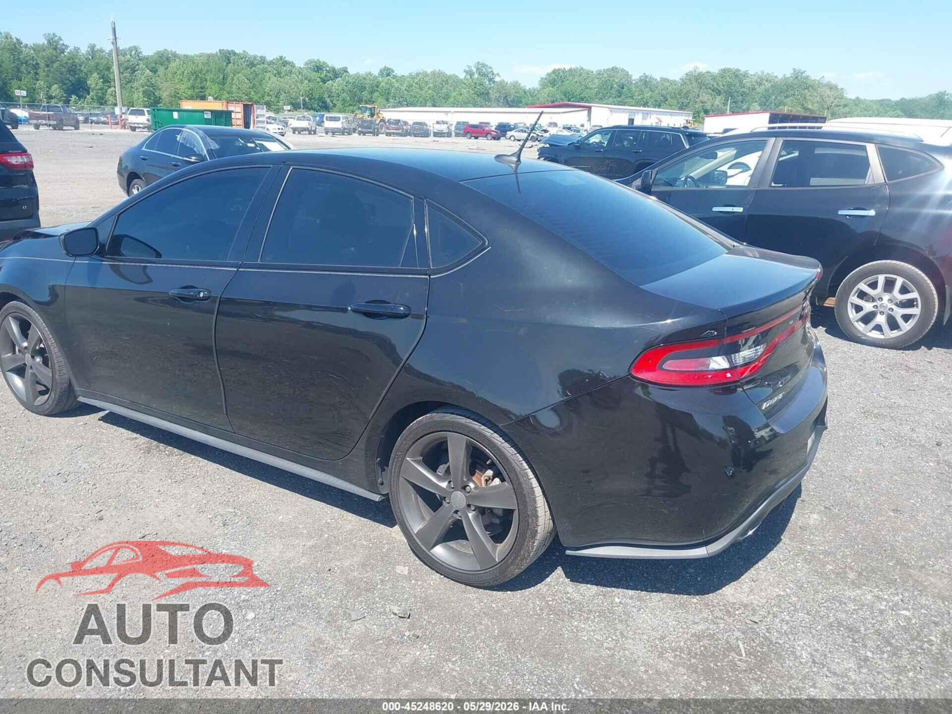 DODGE DART 2014 - 1C3CDFEB9ED867352