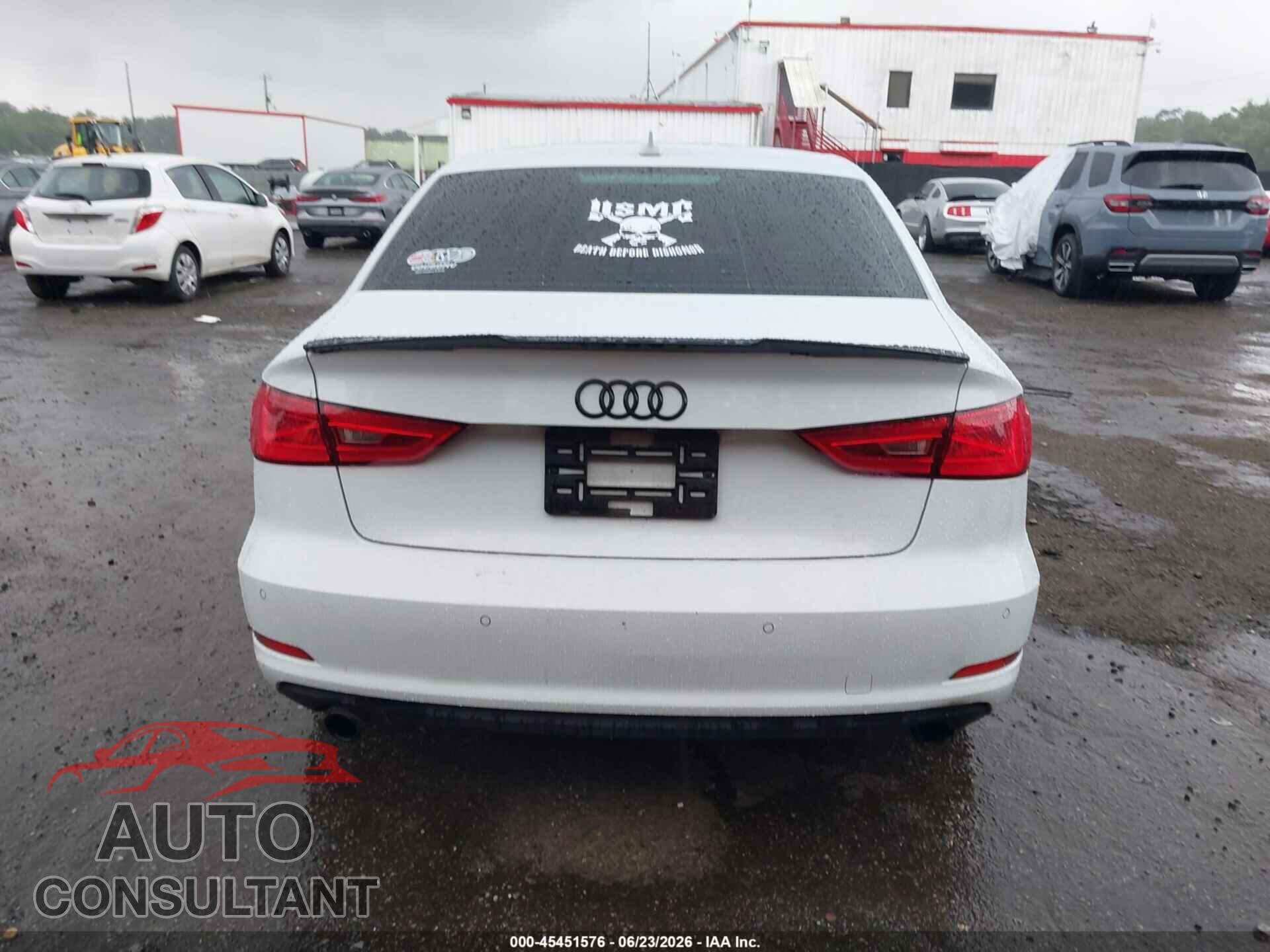 AUDI A3 2016 - WAUB8GFF5G1034975