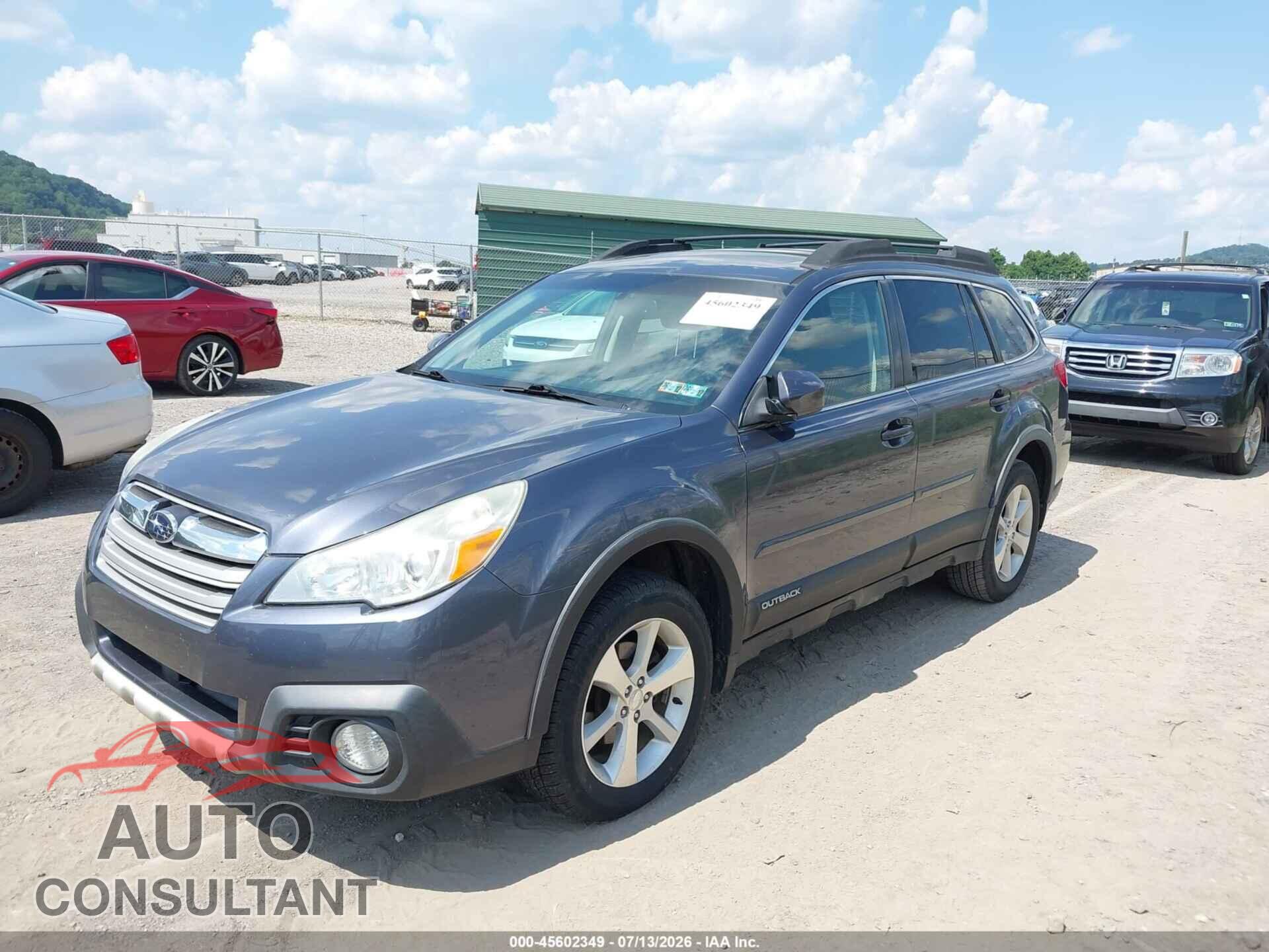 SUBARU OUTBACK 2014 - 4S4BRBLC4E3246292