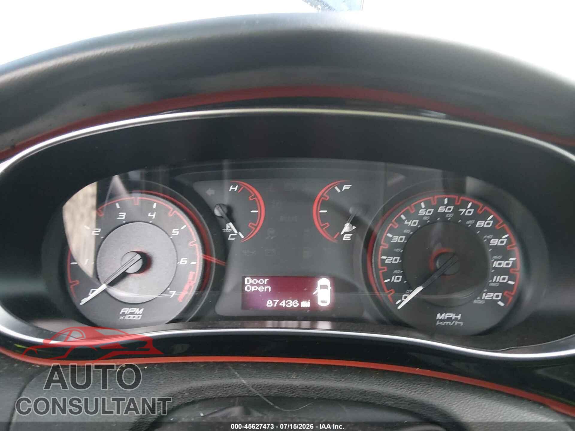 DODGE DART 2015 - 1C3CDFBB2FD173866