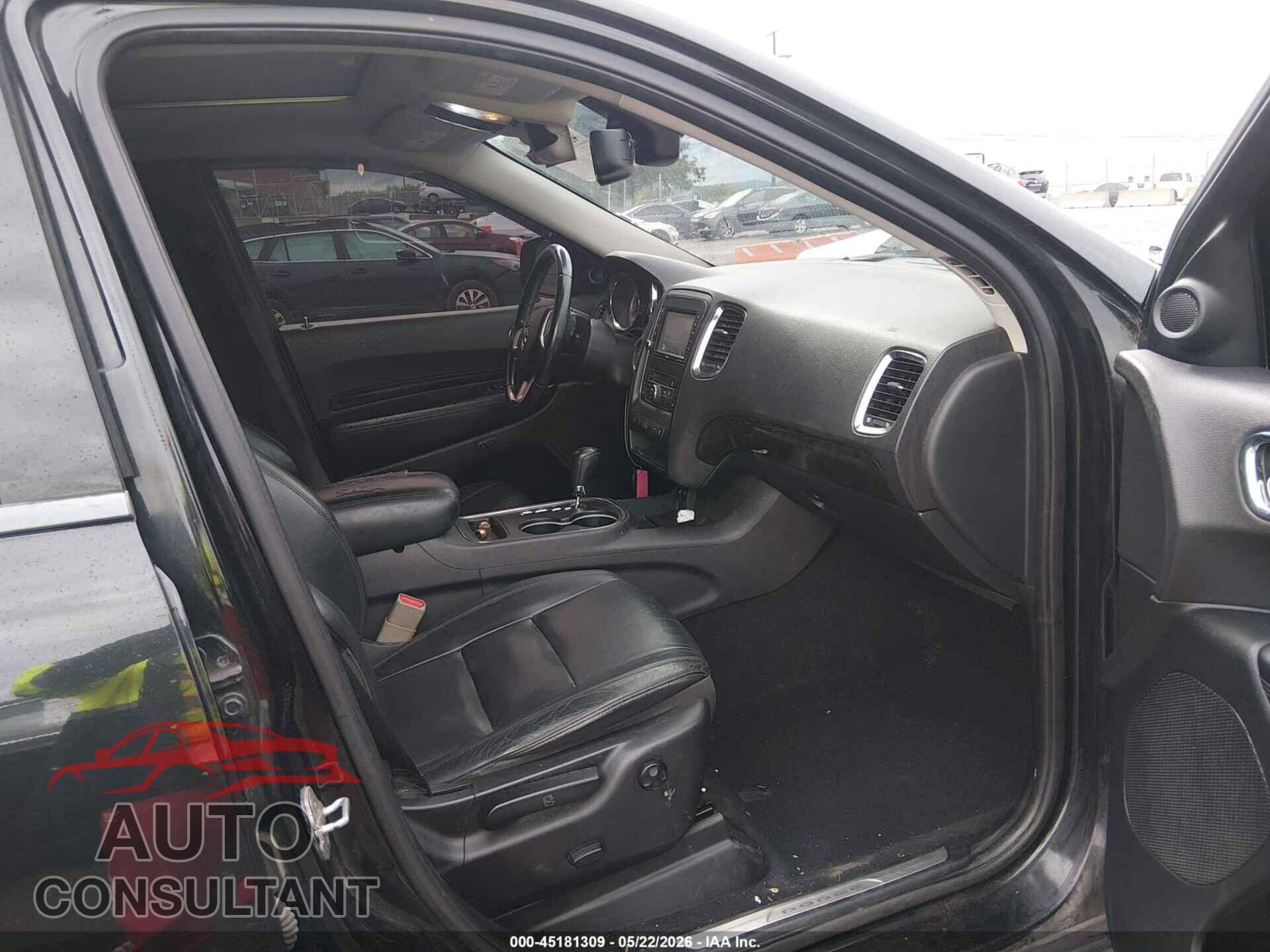 DODGE DURANGO 2012 - 1C4RDJDG5CC163416