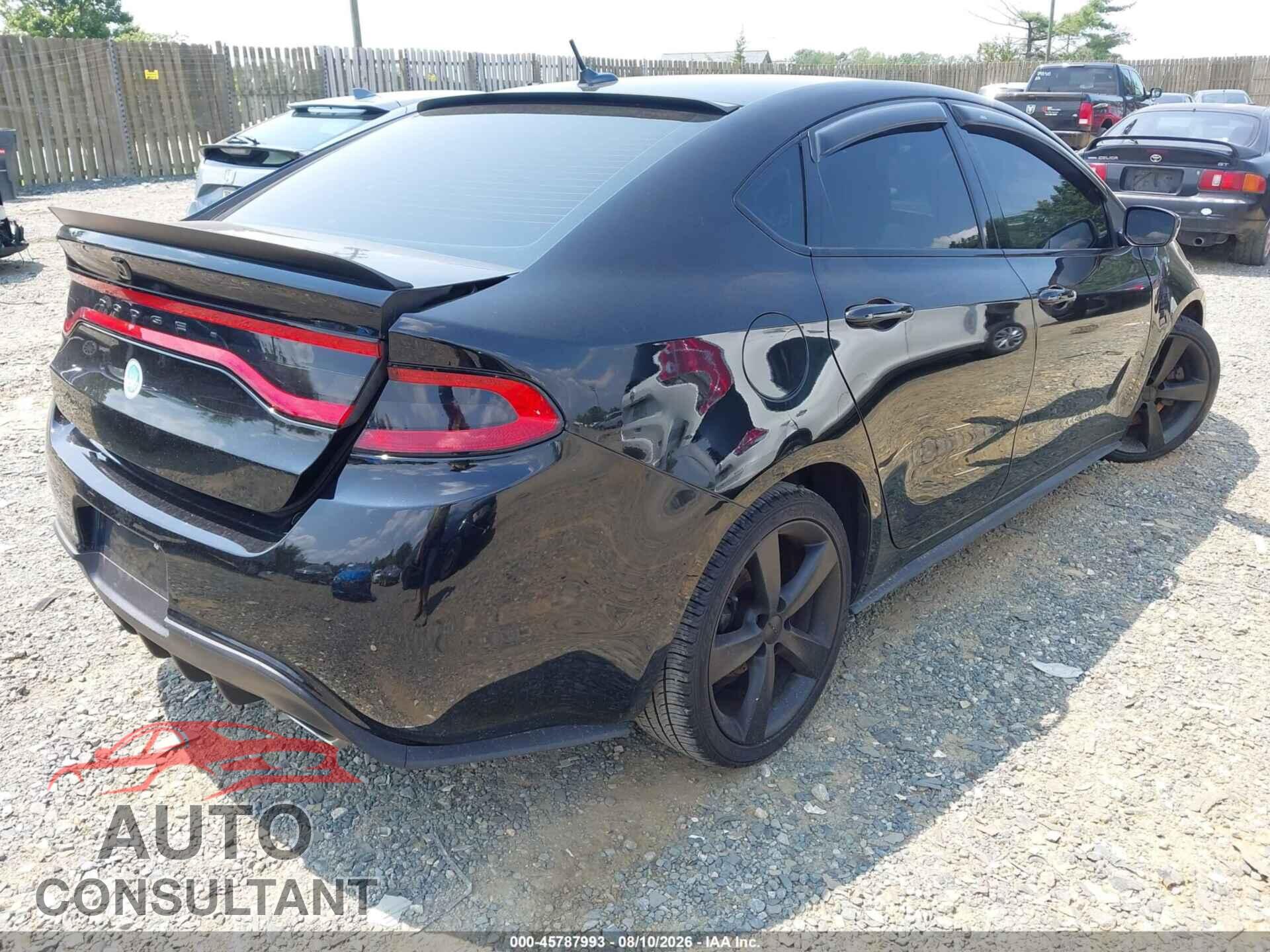 DODGE DART 2014 - 1C3CDFEB2ED913524