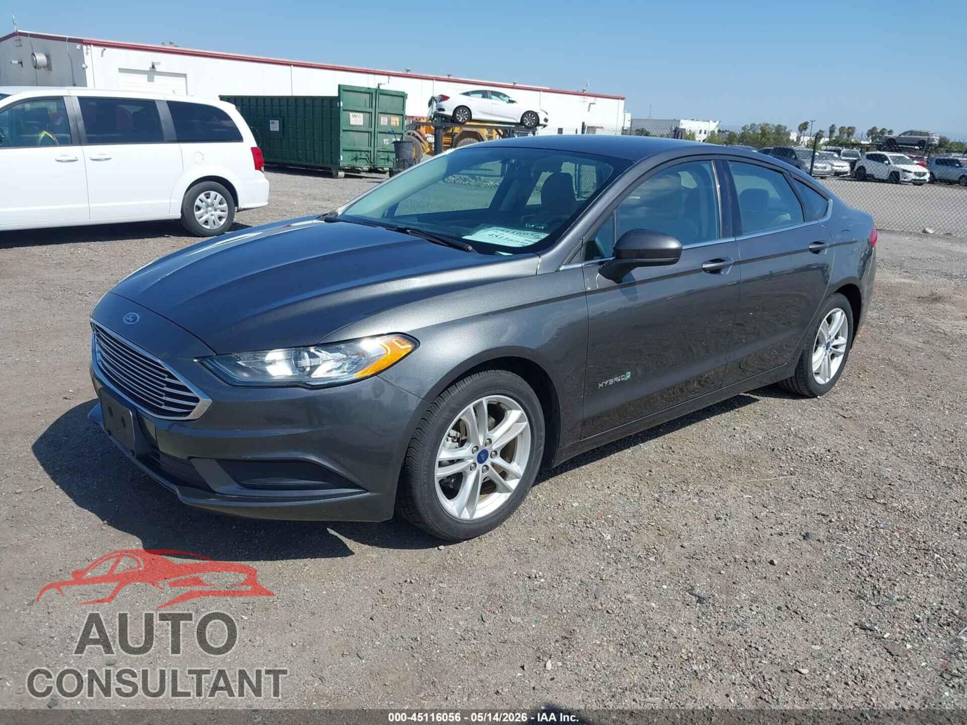 FORD FUSION HYBRID 2018 - 3FA6P0UU4JR278765