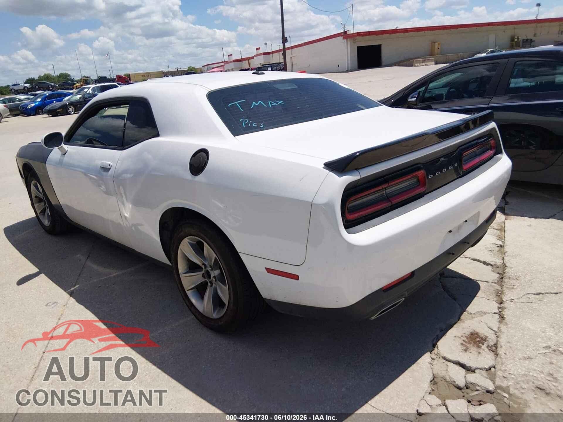 DODGE CHALLENGER 2016 - 2C3CDZAG8GH184003