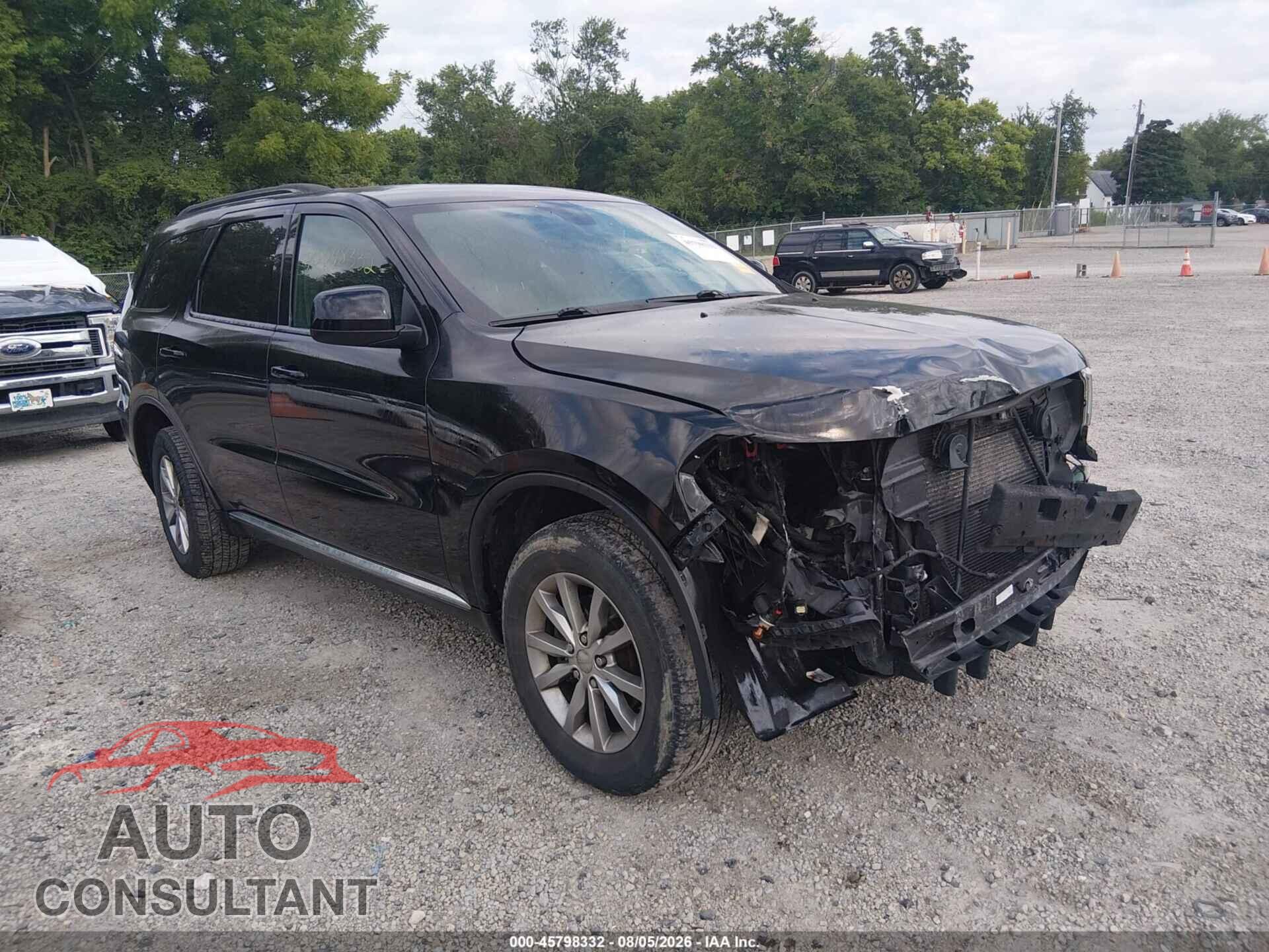 DODGE DURANGO 2017 - 1C4RDJAG9HC748642