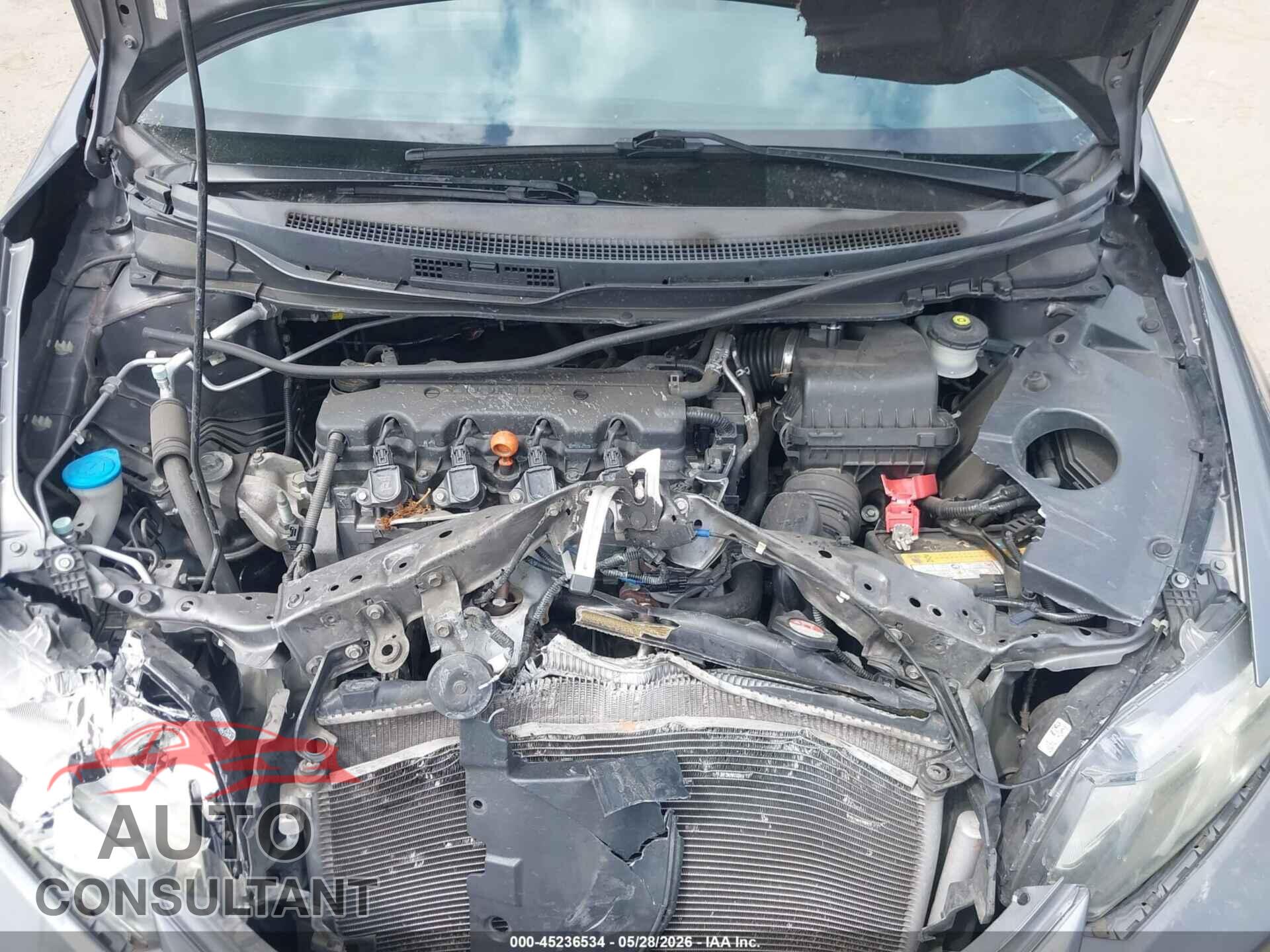 HONDA CIVIC 2013 - 19XFB2F94DE213567