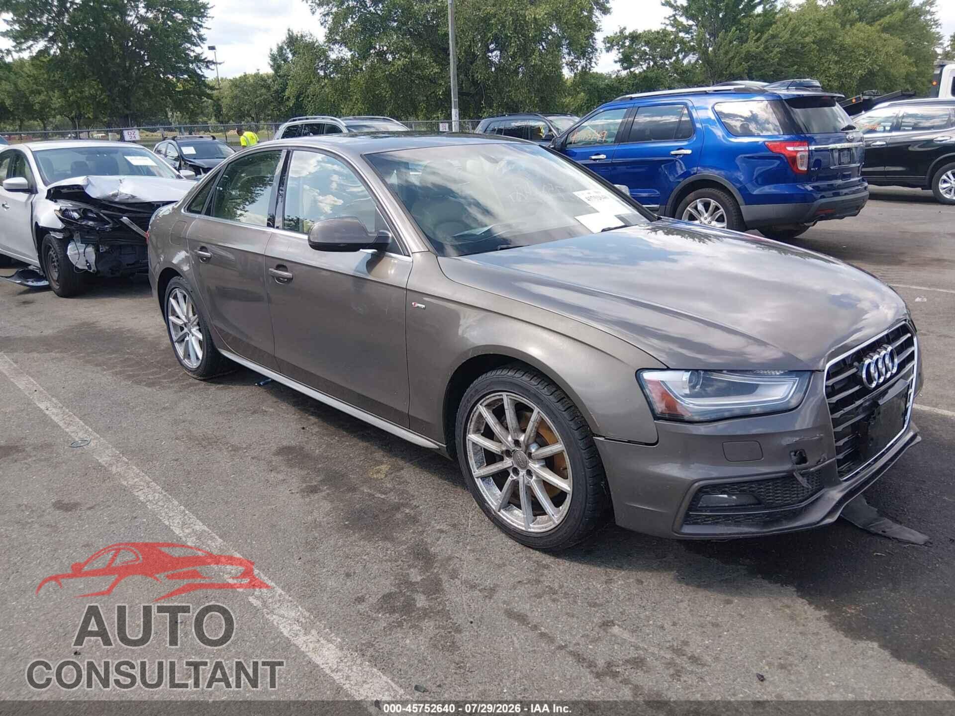 AUDI A4 2014 - WAUFFAFL2EA007241