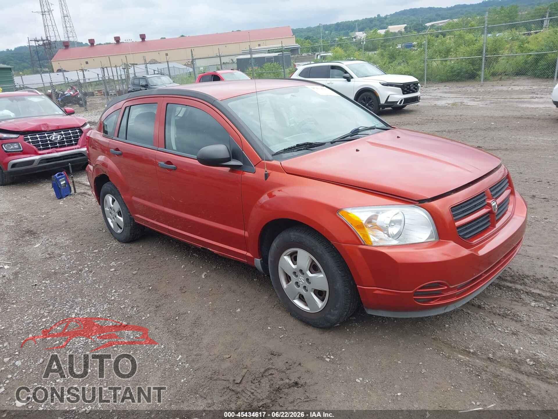 DODGE CALIBER 2009 - 1B3HB28A89D151987