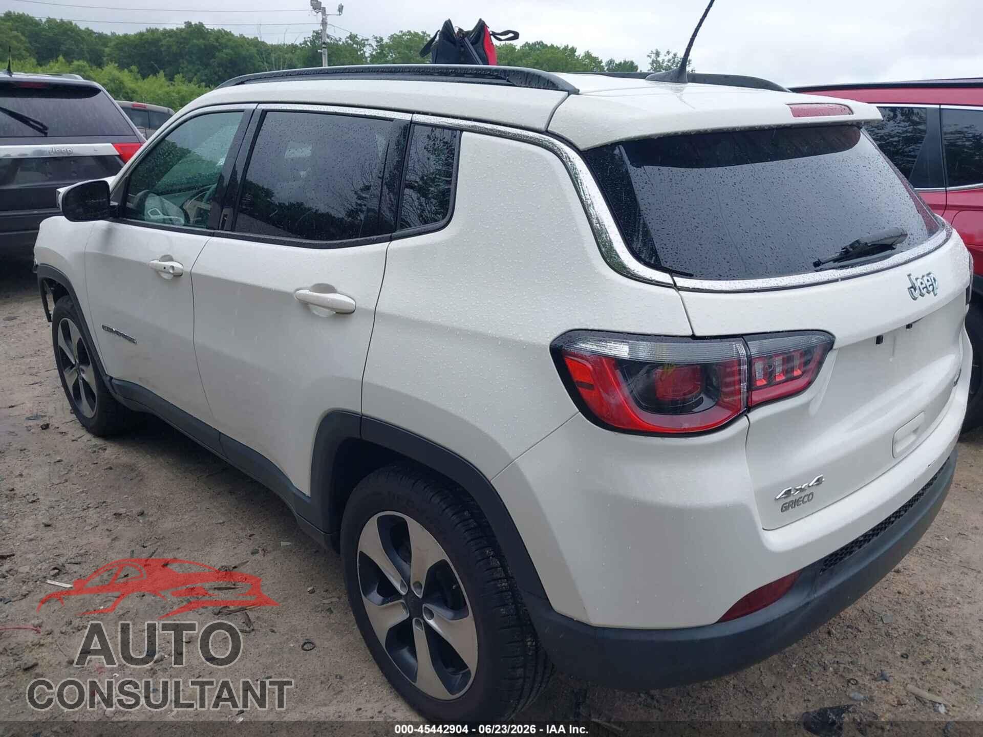 JEEP COMPASS 2017 - 3C4NJDBB7HT656123