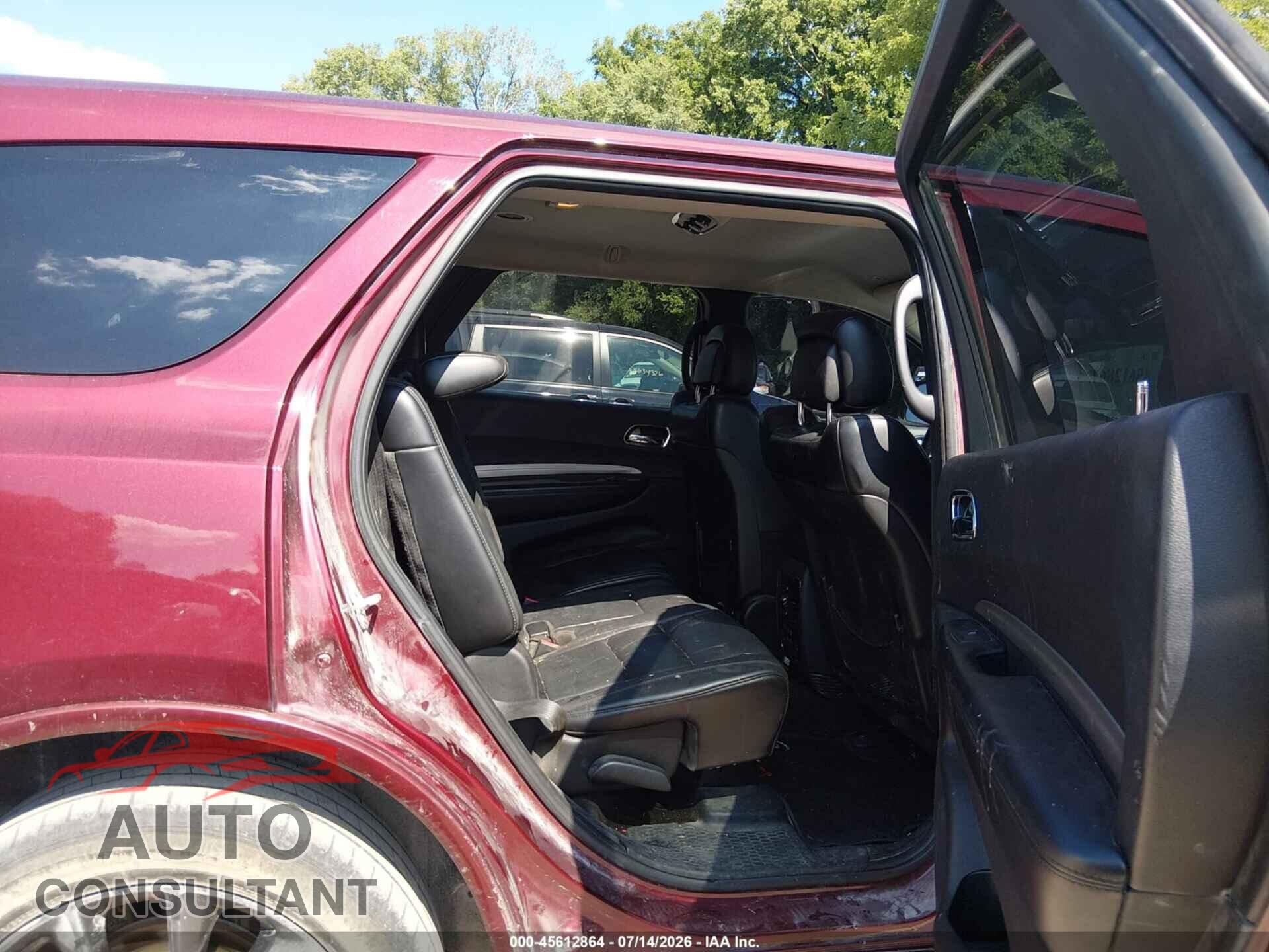 DODGE DURANGO 2017 - 1C4RDJDG9HC917764