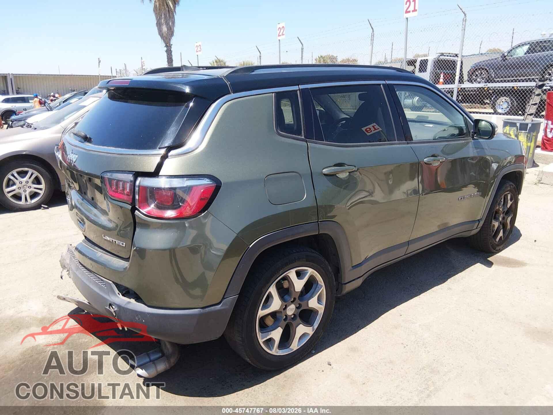 JEEP COMPASS 2019 - 3C4NJDCB0KT827803
