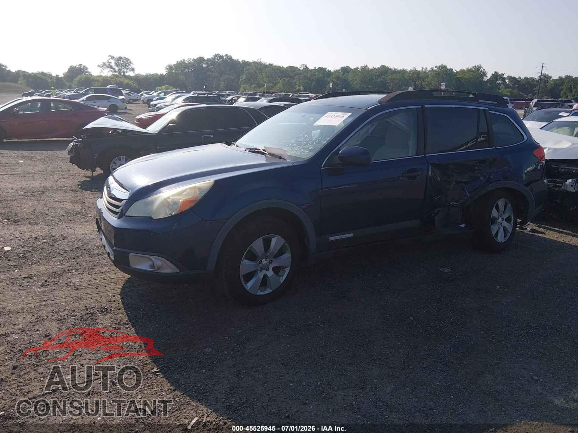 SUBARU OUTBACK 2010 - 4S4BRBDC8A3321505