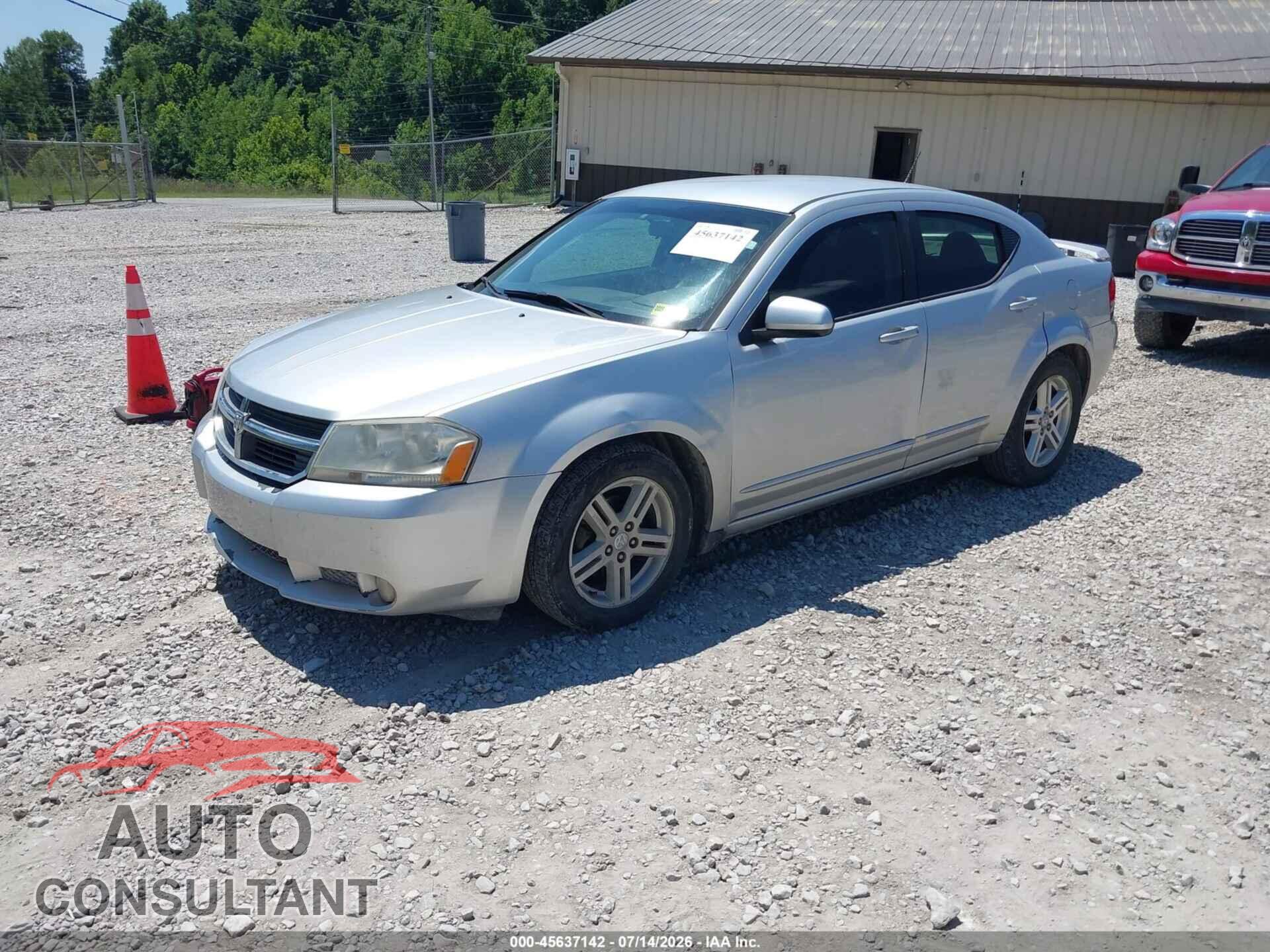 DODGE AVENGER 2010 - 1B3CC5FB4AN121419