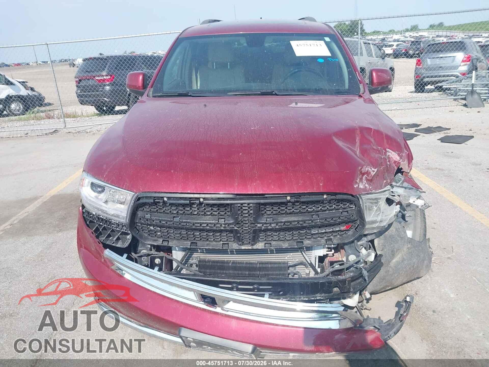 DODGE DURANGO 2015 - 1C4RDJDG2FC121189