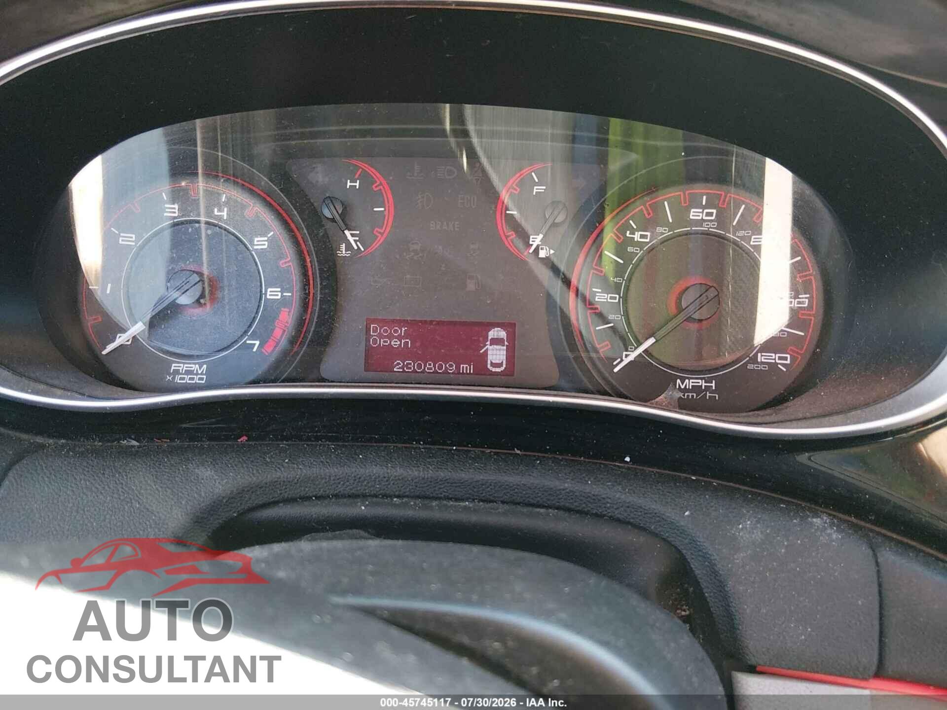 DODGE DART 2013 - 1C3CDFBA3DD157891